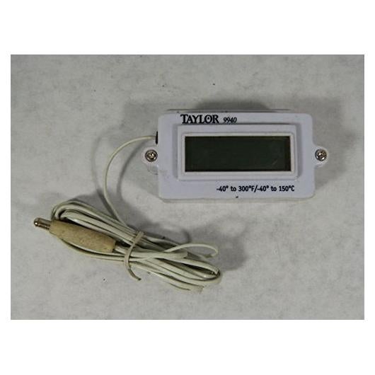 Termómetro LCD de Panel Taylor 9000030 con Sonda Remota 3m