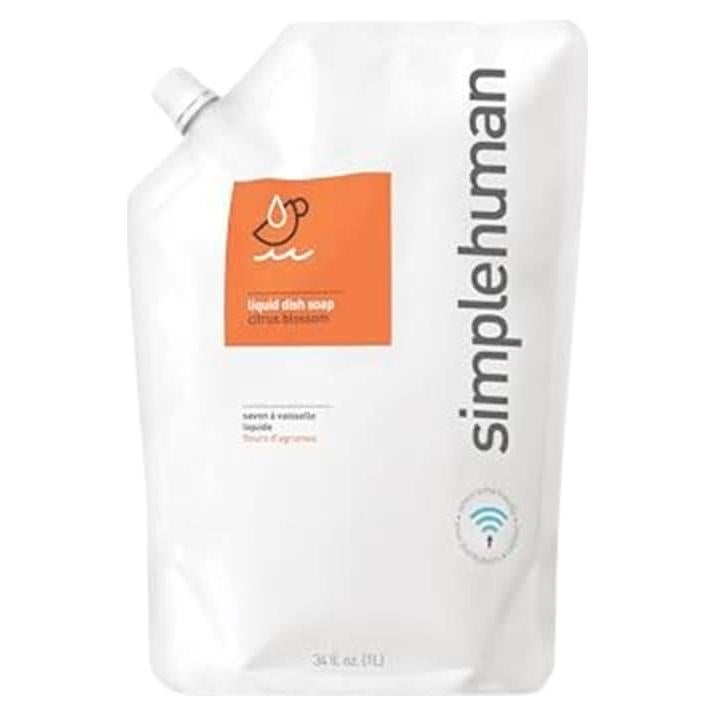 Recarga Jabón para Platos simplehuman 1000 ml Aroma Flor Cítricos