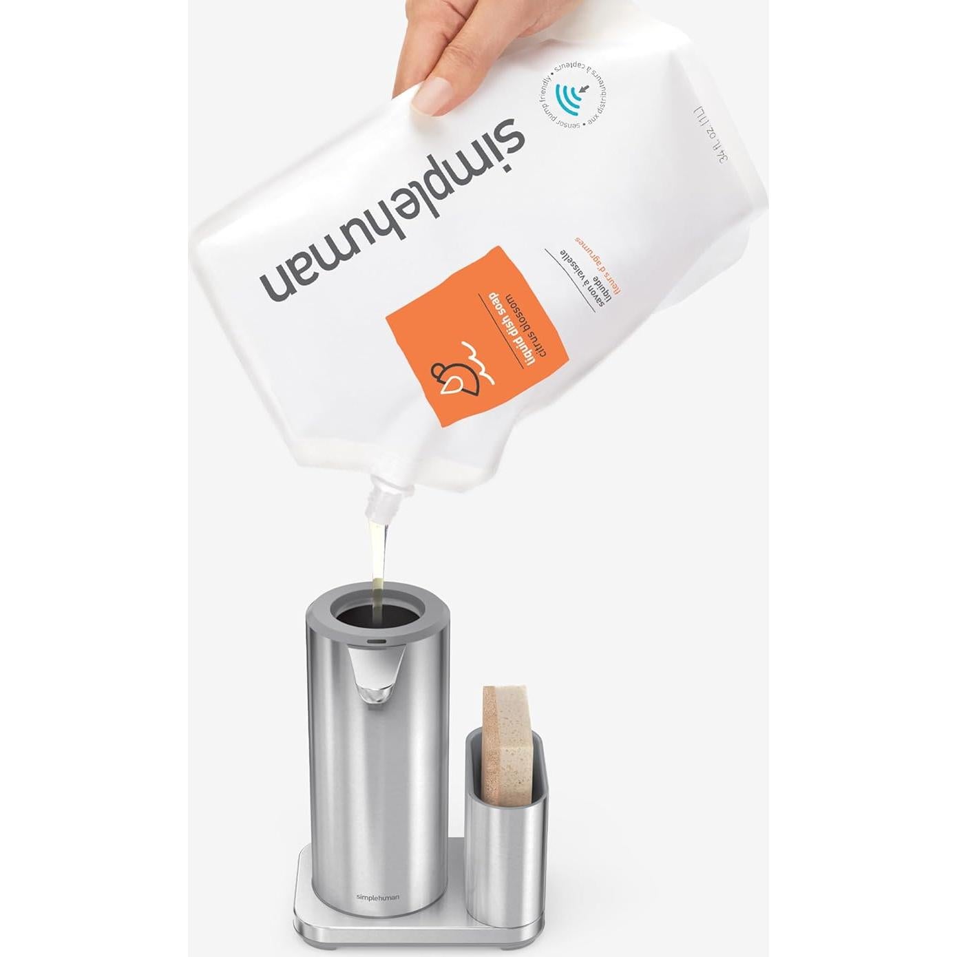 Recarga Jabón para Platos simplehuman 1000 ml Aroma Flor Cítricos