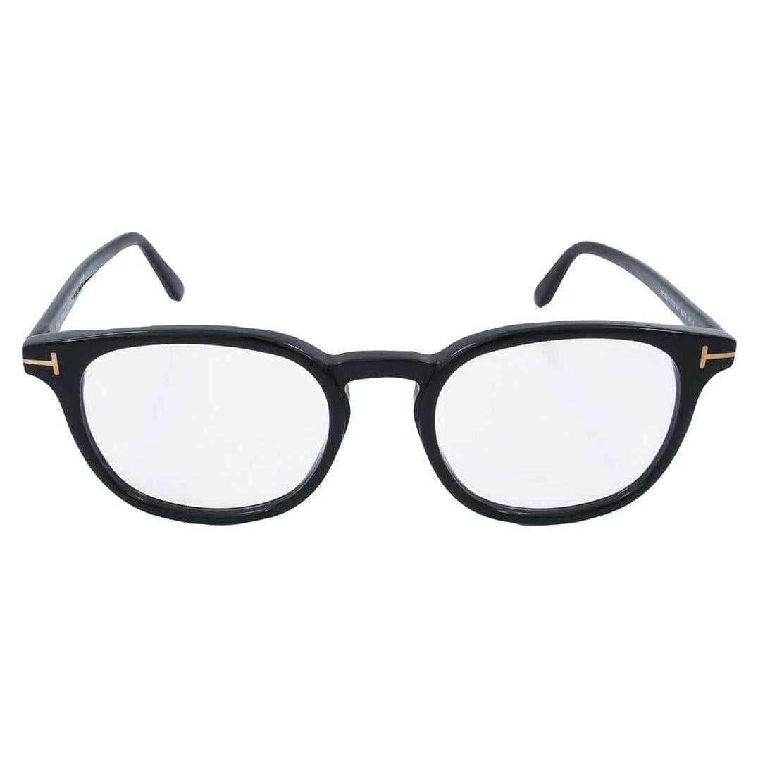 Gafas Tom Ford FT 5819-B 001 Negro Brillante Lentes Azules