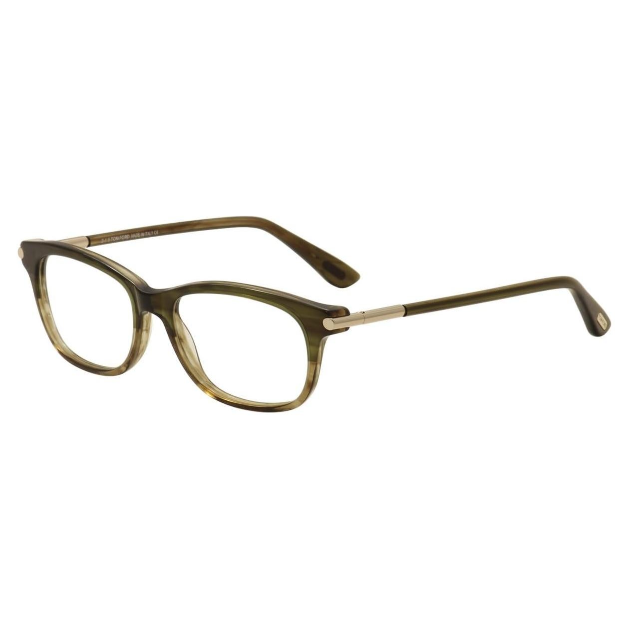 Gafas Rectangulares Tom Ford TF5237 52mm Marrón/Verde