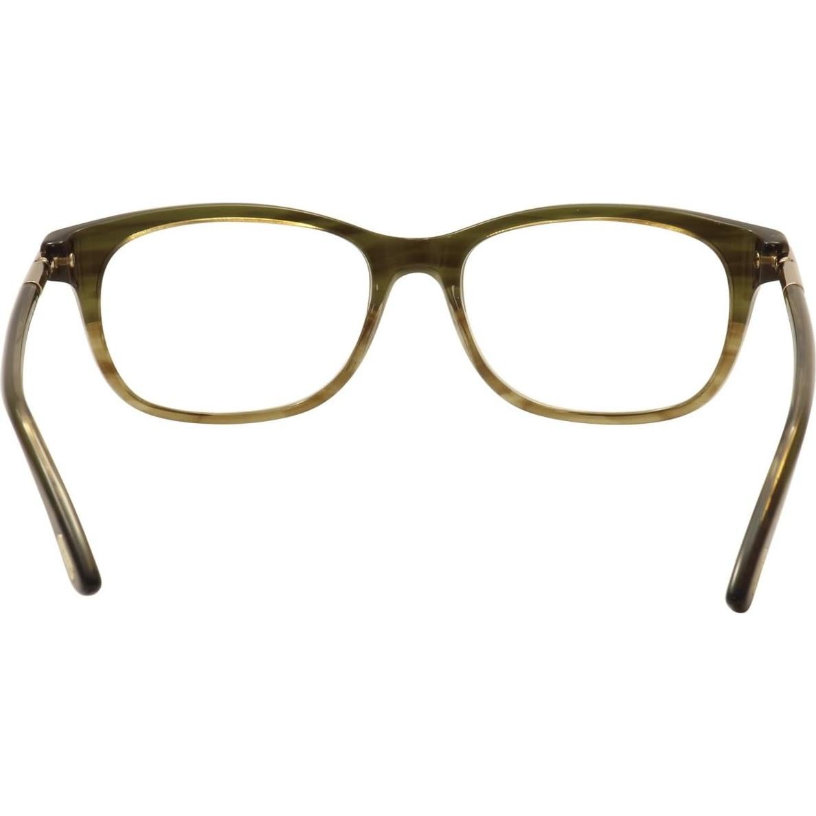 Gafas Rectangulares Tom Ford TF5237 52mm Marrón/Verde