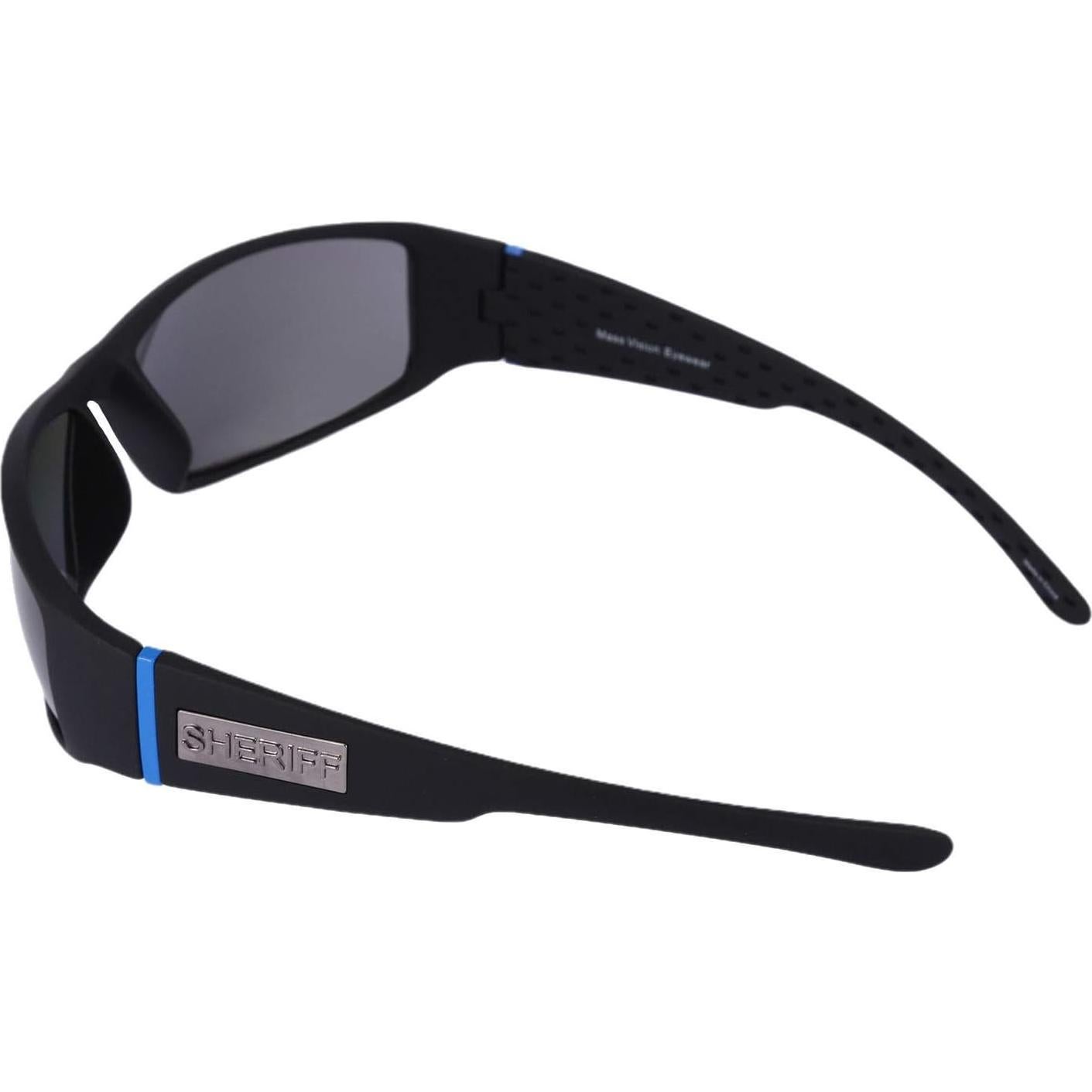 Gafas de sol deportivas Mass Vision polarizadas azul sheriff