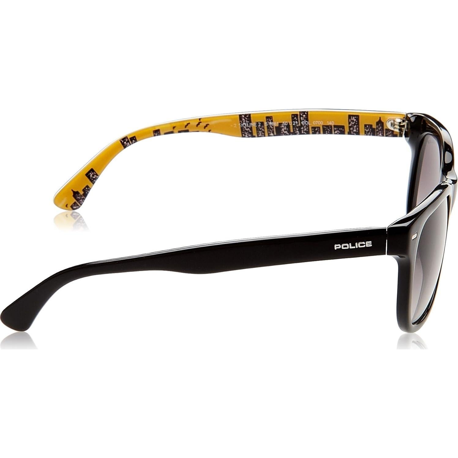 Gafas de sol Police S1861-700 Wayfarer Negro Mate