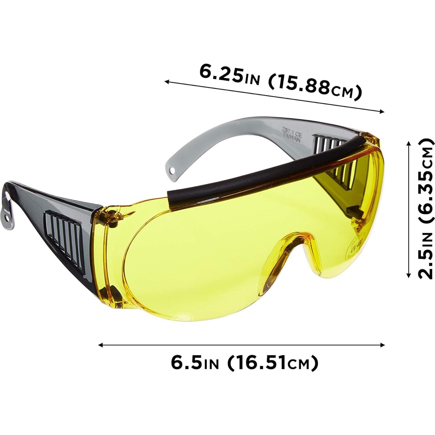Gafas de Seguridad Allen Company 21702169 Amarillo UV