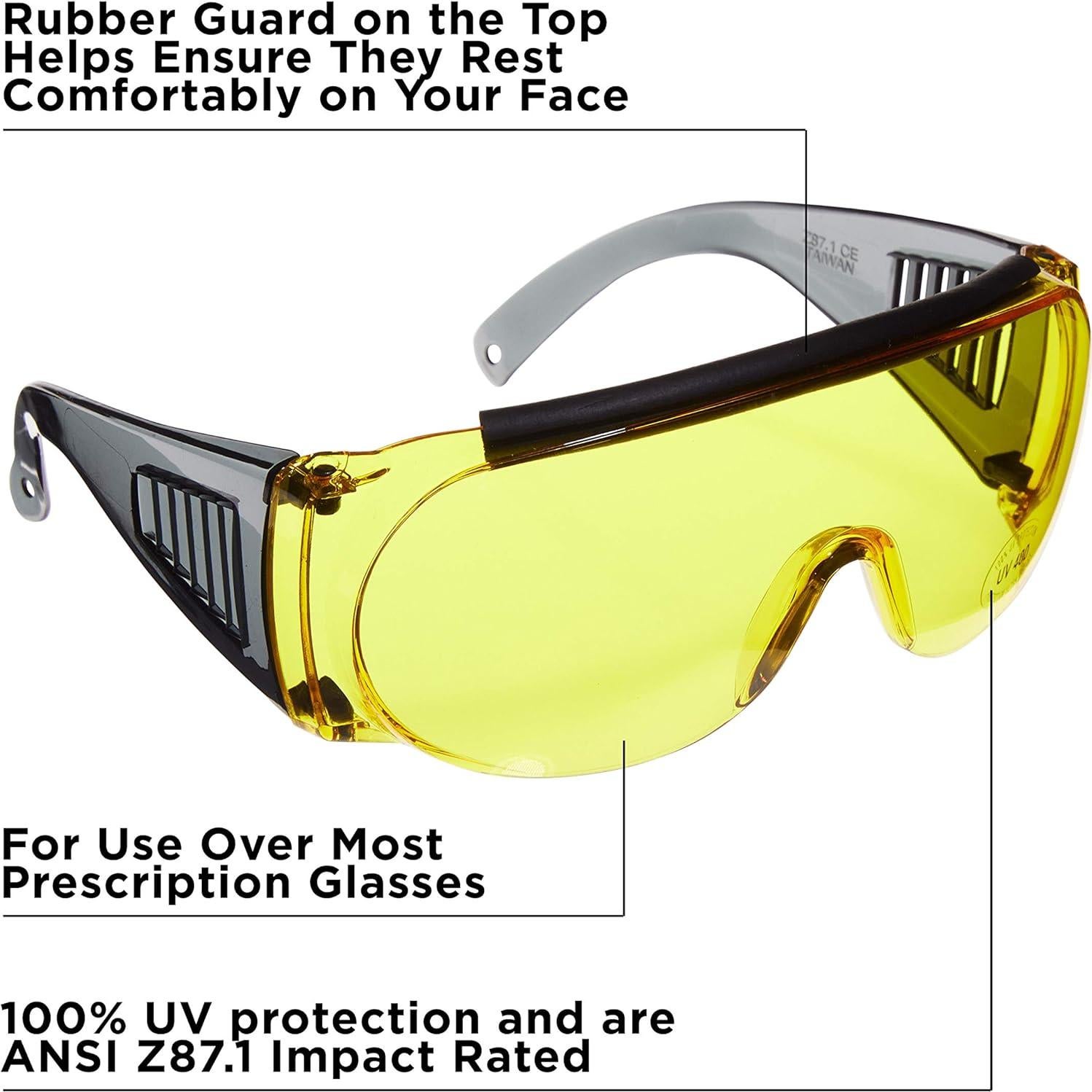 Gafas de Seguridad Allen Company 21702169 Amarillo UV