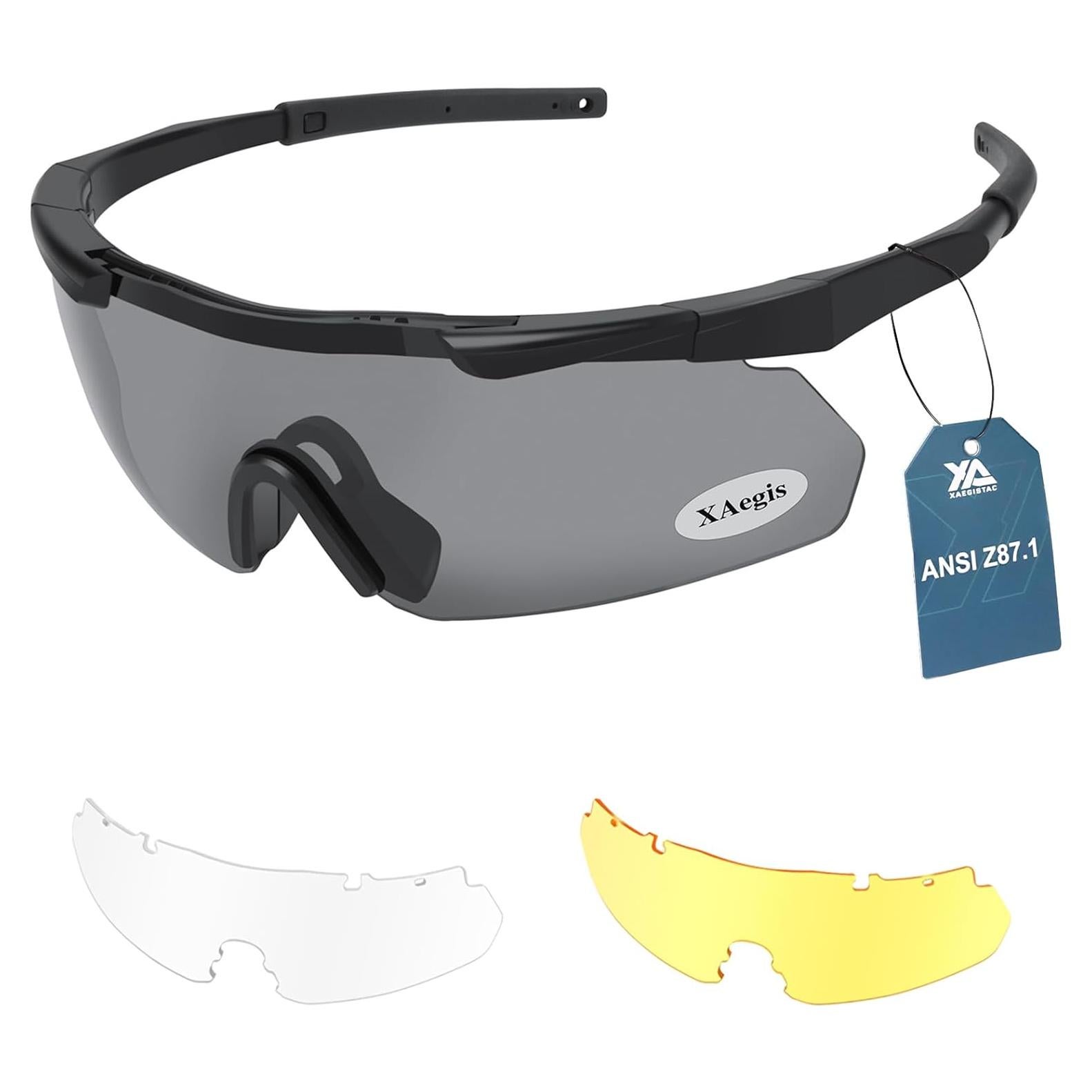 Gafas Tácticas Xaegistac 3 Lentes Intercambiables Unisex