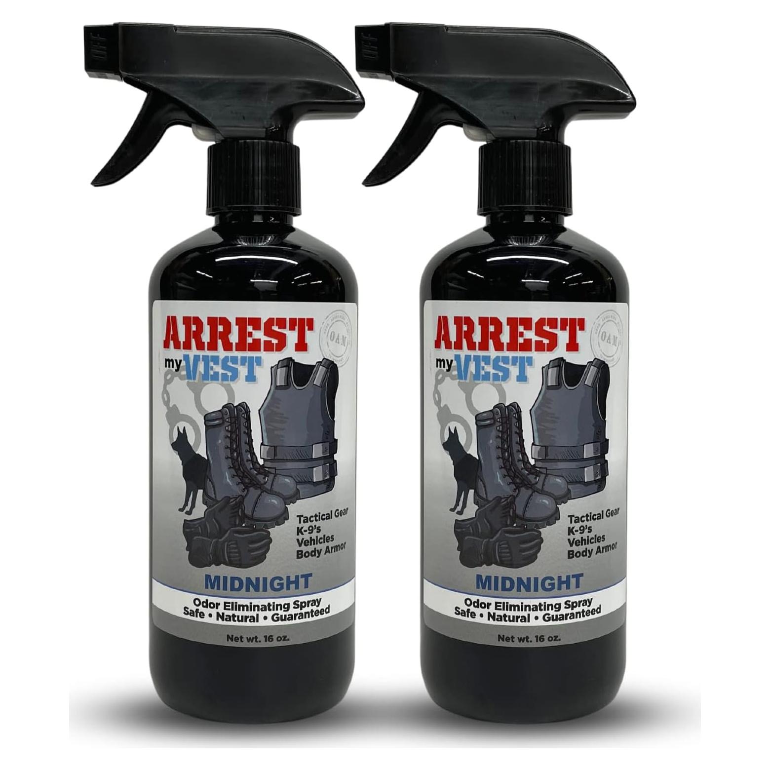 Desodorante Arrest My Vest 2 Botellas 480 ml Fragancia Medianoche