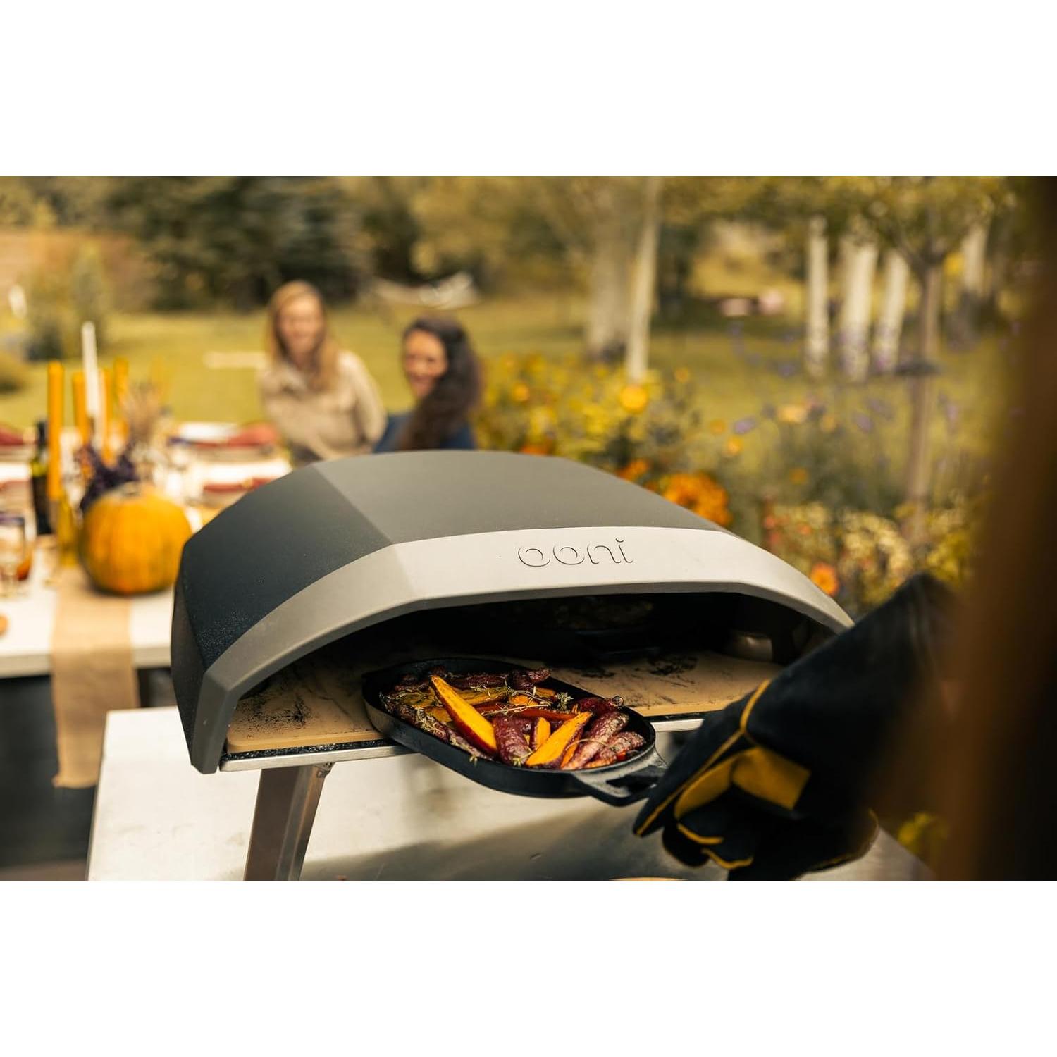 Sartén de Hierro Fundido Ooni Grizzler 30.9x15.9 cm Apta Horno