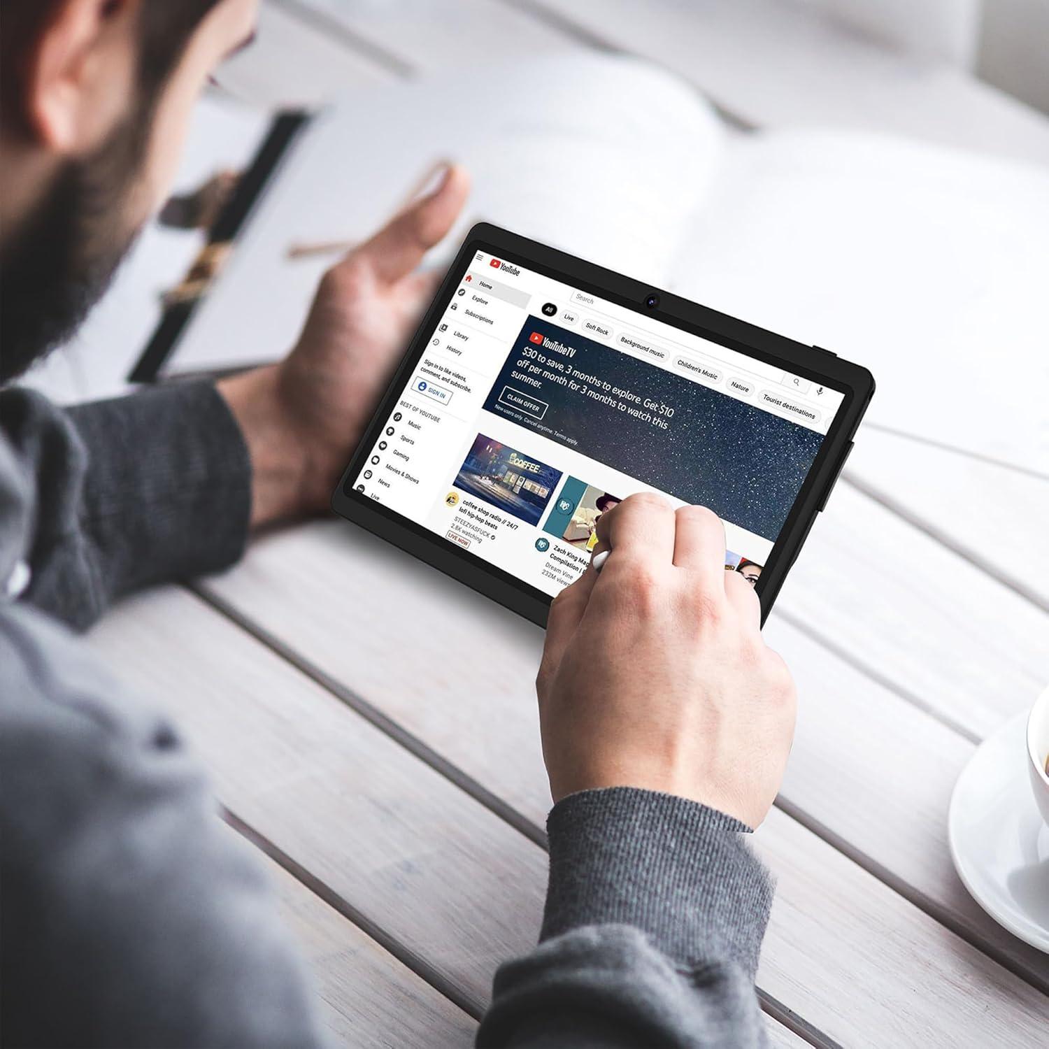 Tablet VOLENTEX 7" Android 11 32GB 2GB RAM Funda Negra