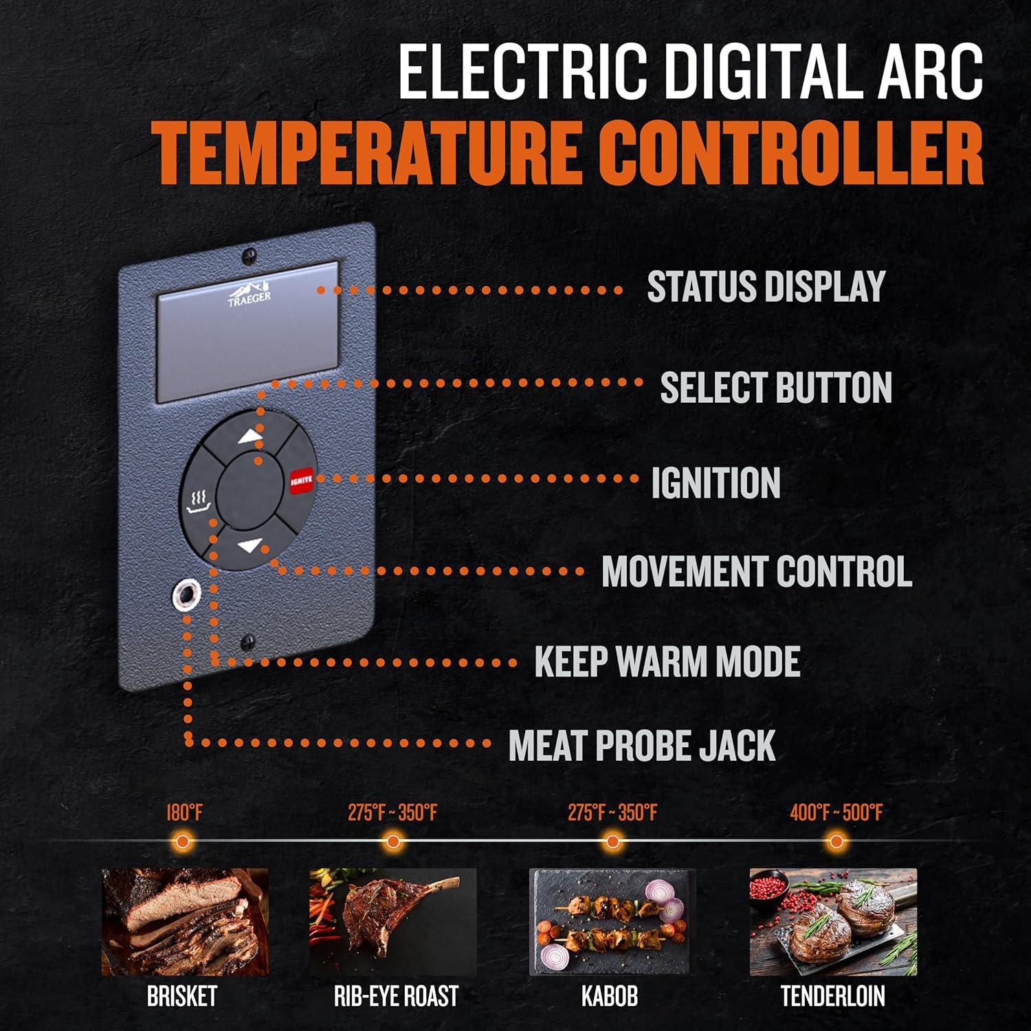 Parrilla de Pellet Portátil Traeger Ranger TFT18KLD 24.5kg