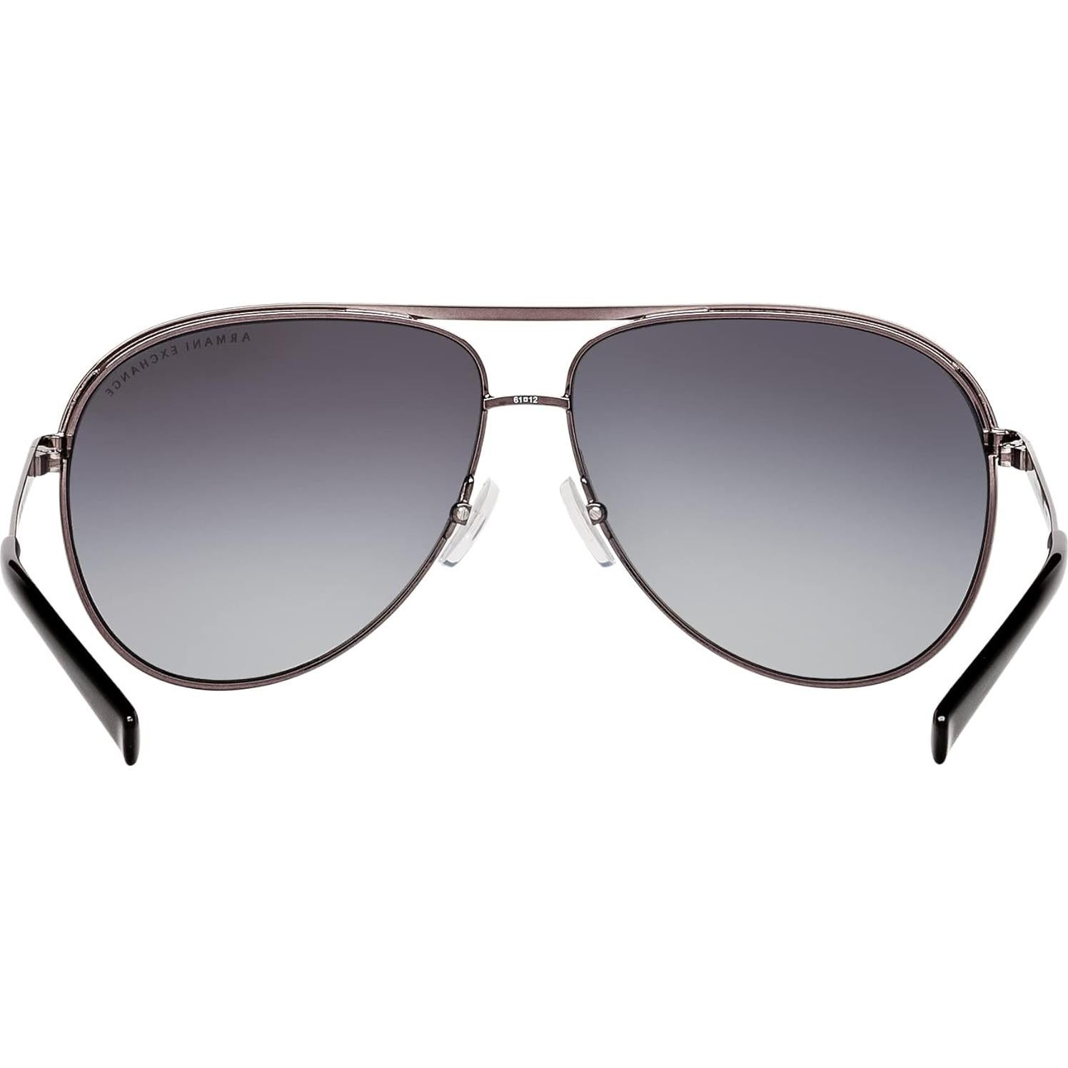 Gafas de sol unisex Armani Exchange 61mm polarizadas gris
