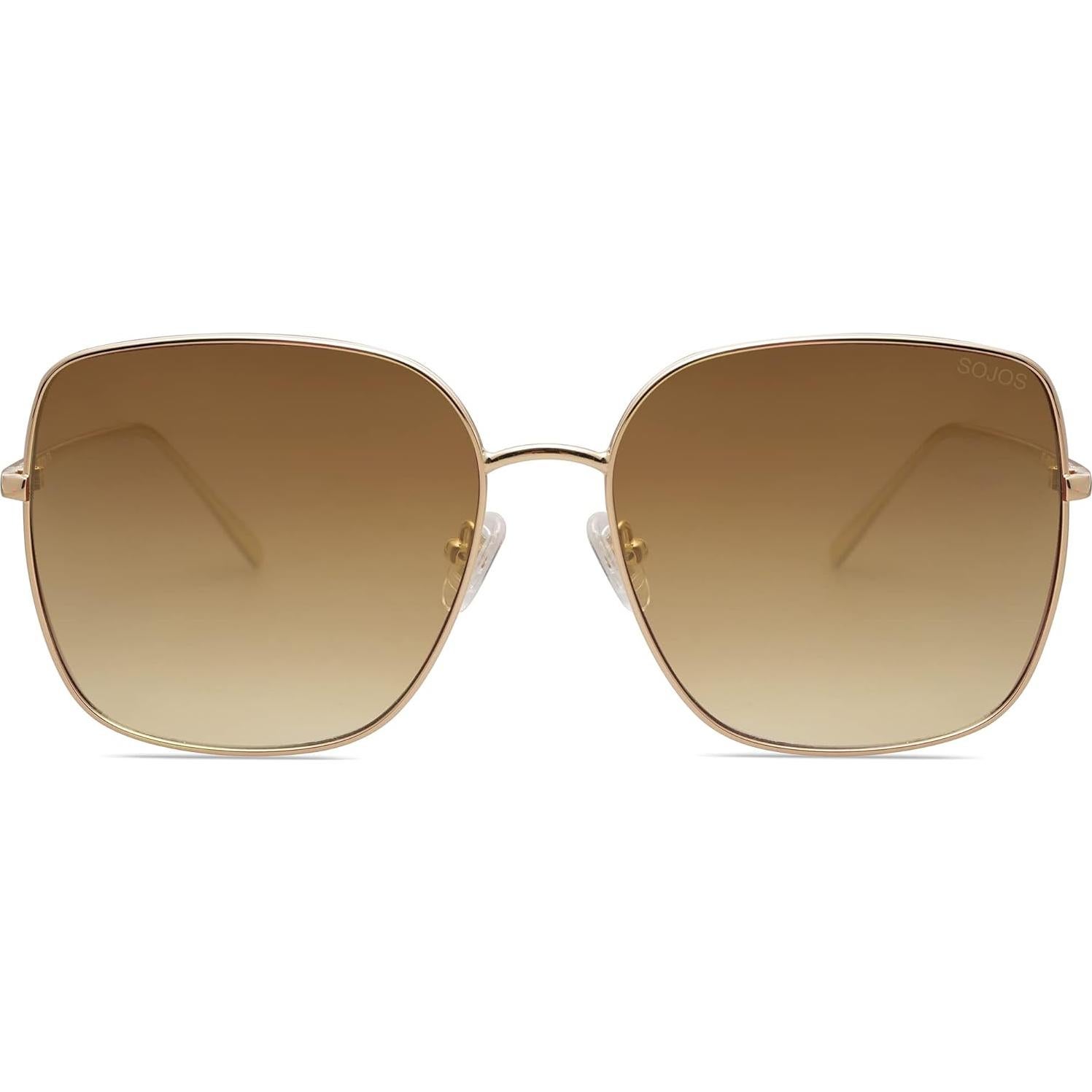 Gafas de sol cuadradas SOJOS SJ1146 con lentes UV400