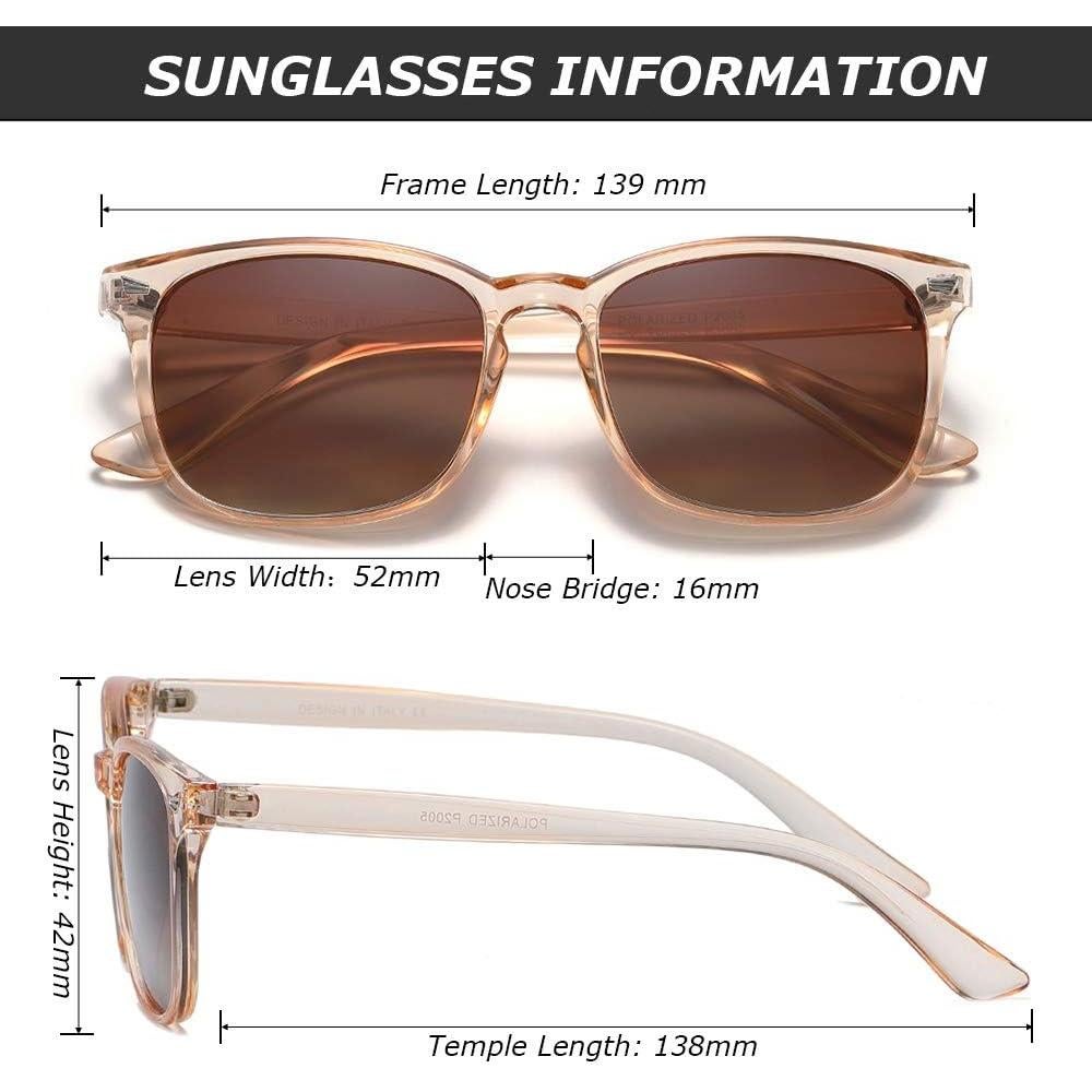 Gafas de sol DUSHINE UV400 para mujeres estilo retro