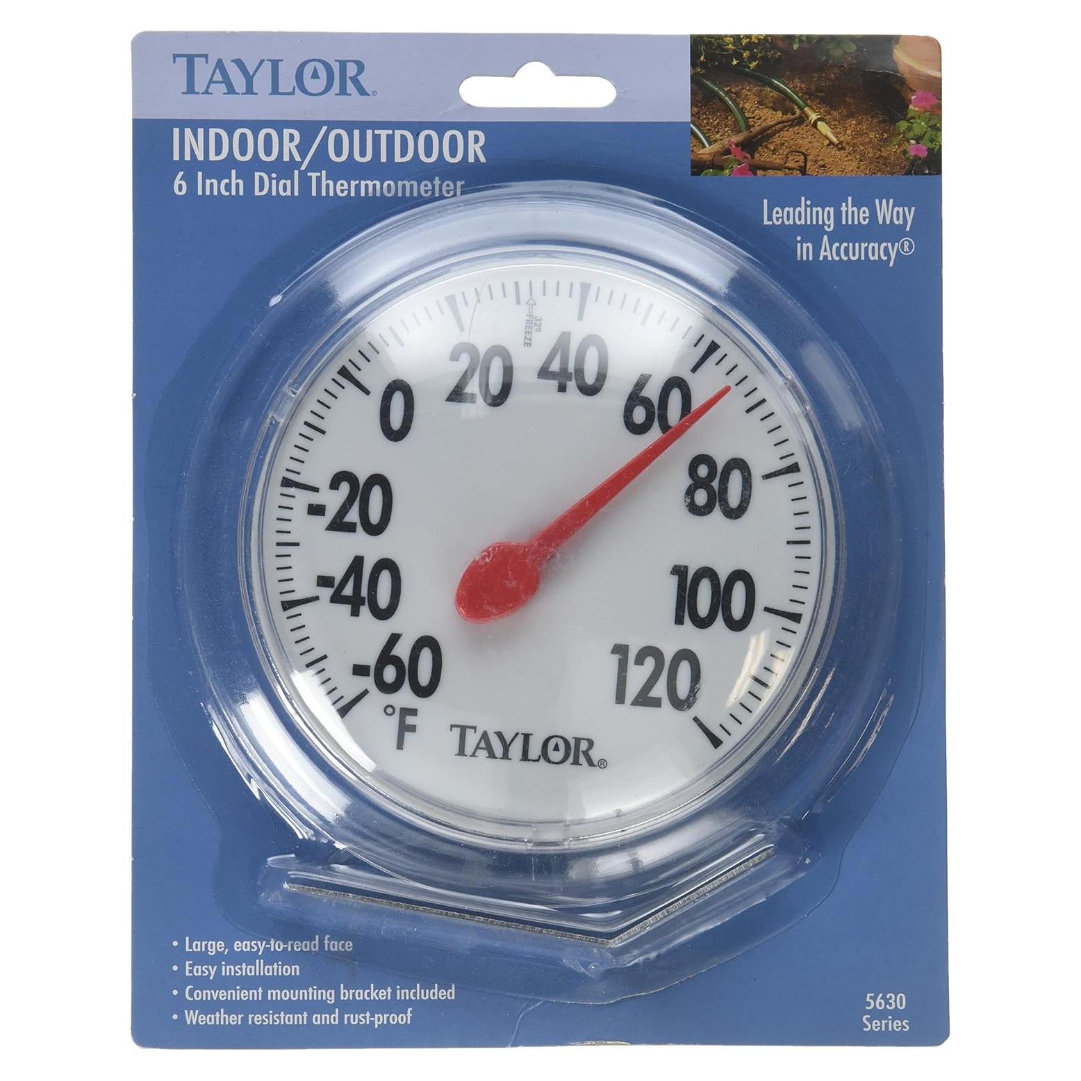 Termómetro de Dial Taylor Precision 5630 17.9 cm