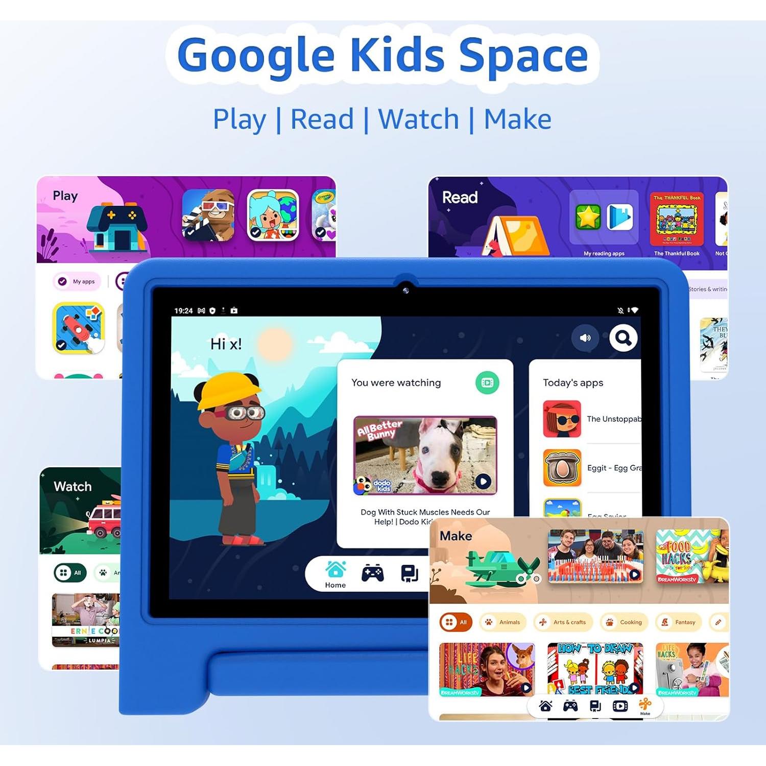 Tablet ApoloSign Kids 10.1" Android 13 con Control Parental