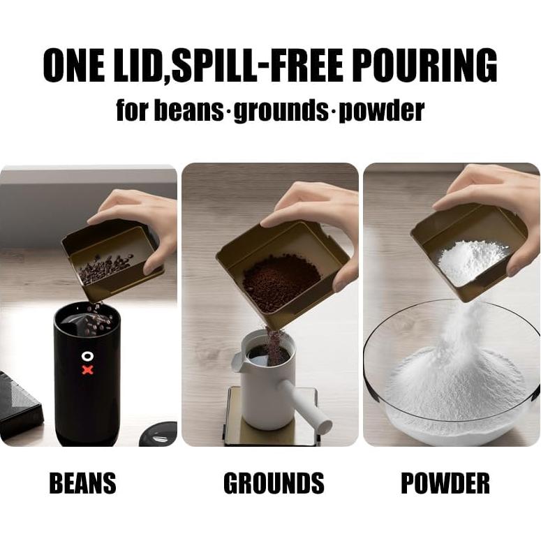 Báscula Digital de Café NUTTII PRO 0.1g Recargable IPX3