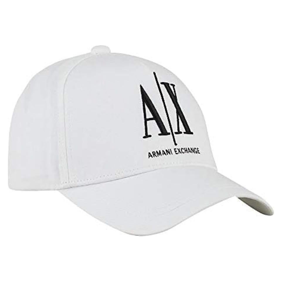 Gorra de béisbol A|X ARMANI EXCHANGE Ajustable Blanca