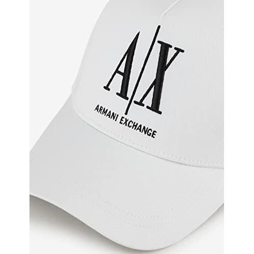 Gorra de béisbol A|X ARMANI EXCHANGE Ajustable Blanca
