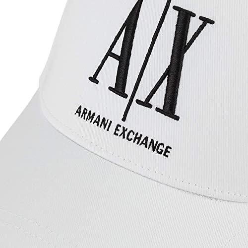 Gorra de béisbol A|X ARMANI EXCHANGE Ajustable Blanca