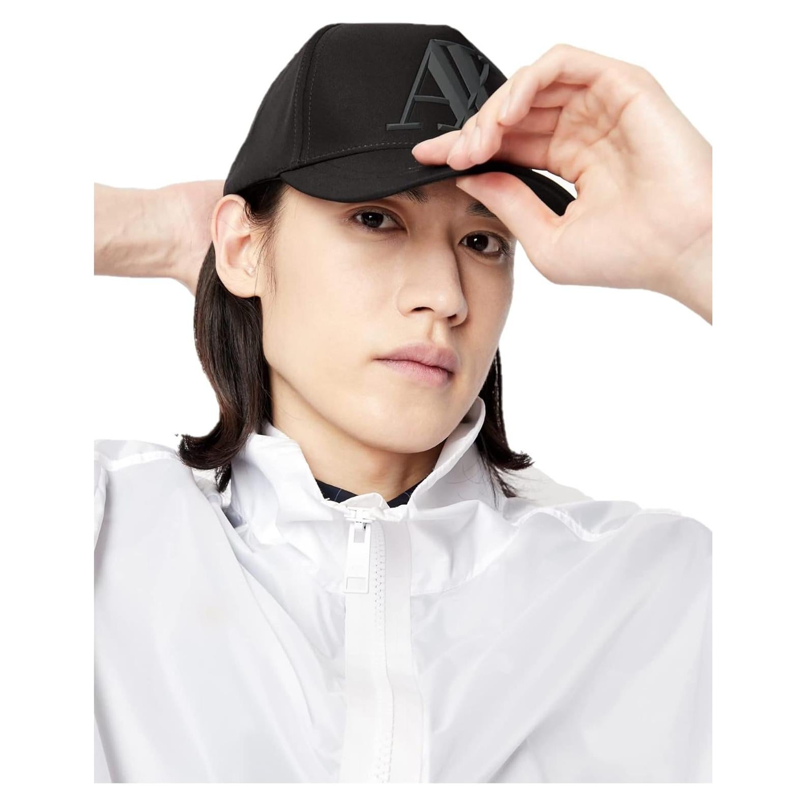 Gorra Armani Exchange Unisex Logo 3D Ajuste Perfecto