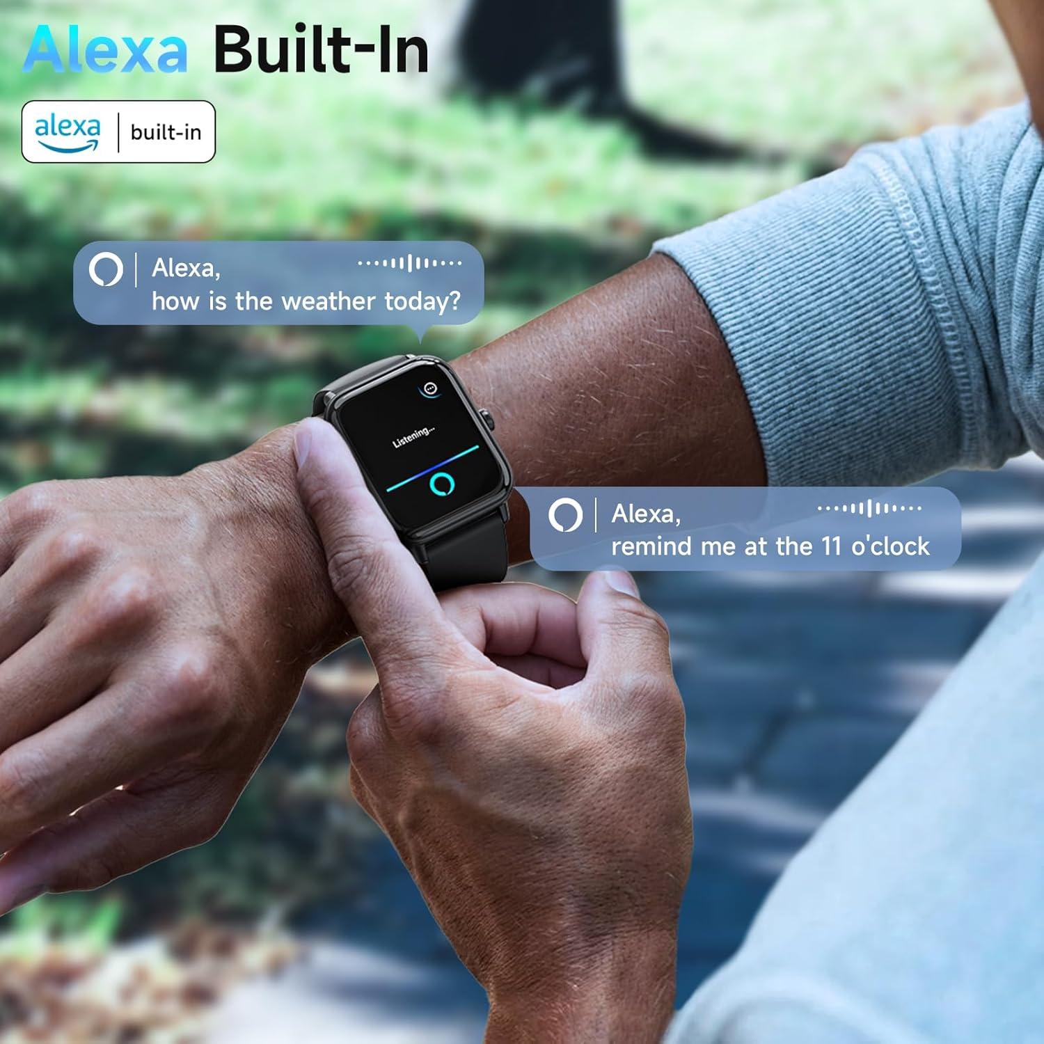 Reloj Inteligente Hingso IDW19 Negro 1.8" Fitness IP68