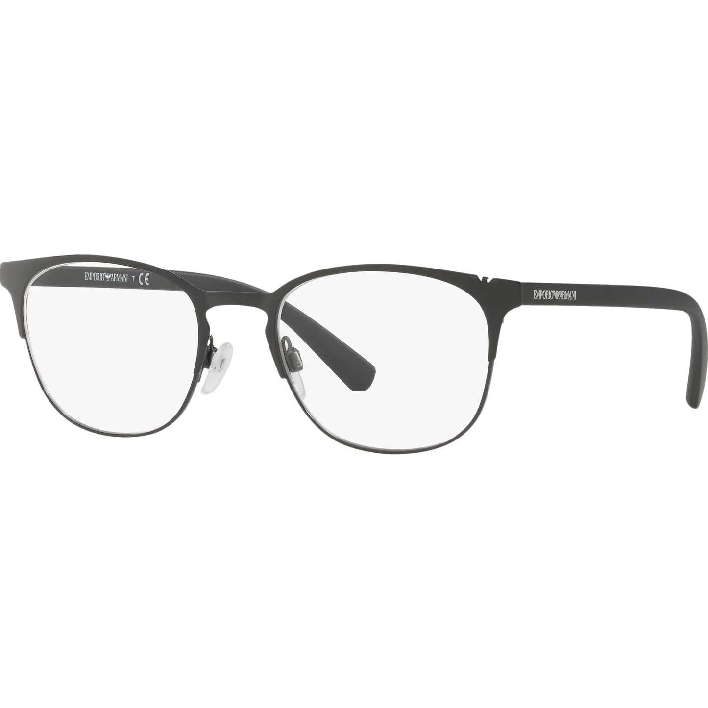 Gafas de sol ovaladas Emporio Armani EA1059, negro mate 53 mm