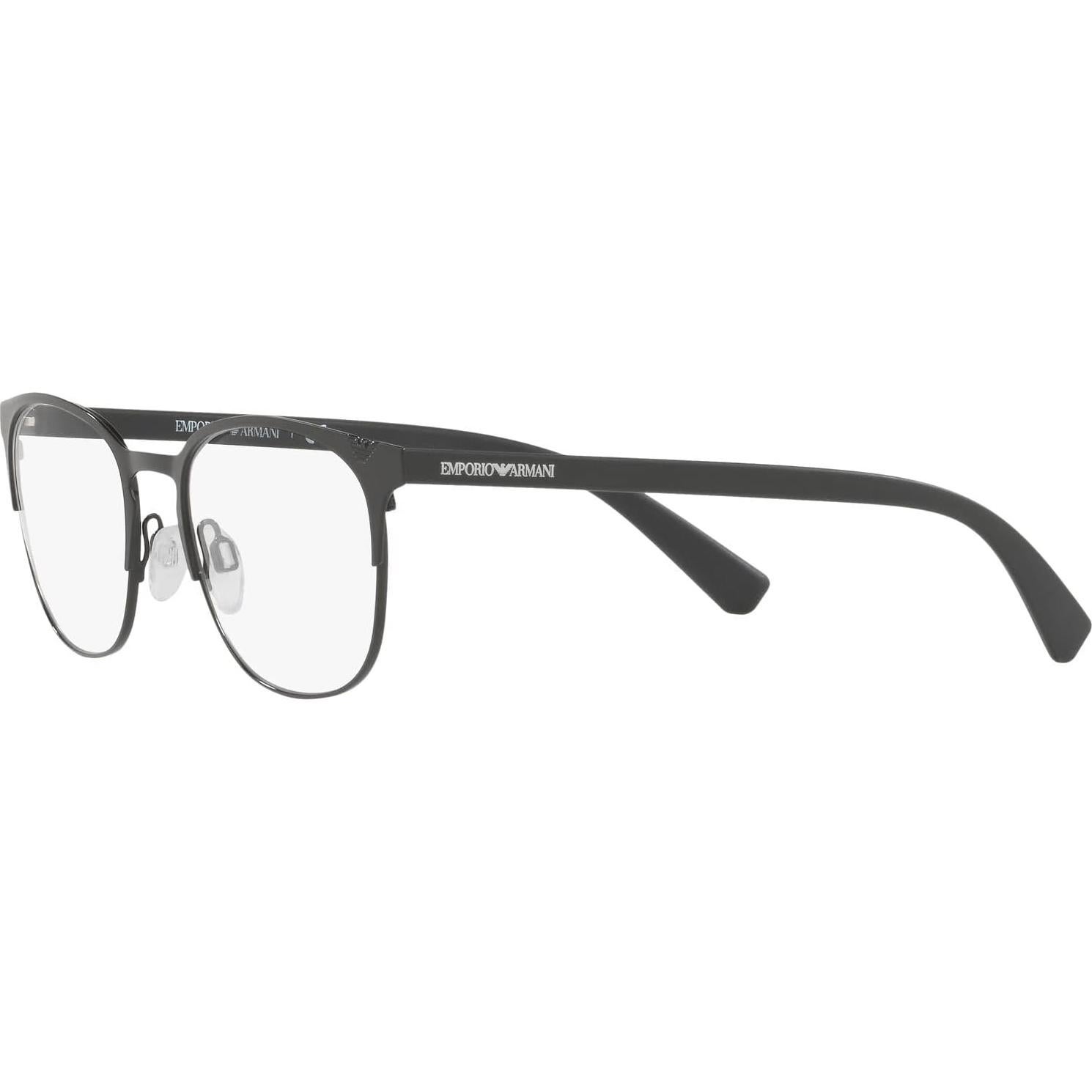 Gafas de sol ovaladas Emporio Armani EA1059, negro mate 53 mm