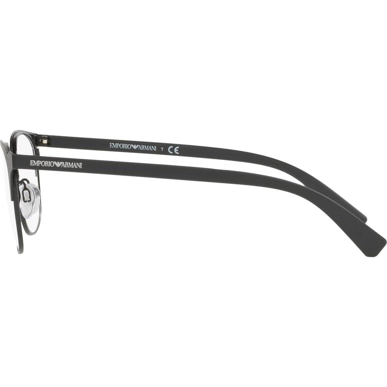 Gafas de sol ovaladas Emporio Armani EA1059, negro mate 53 mm