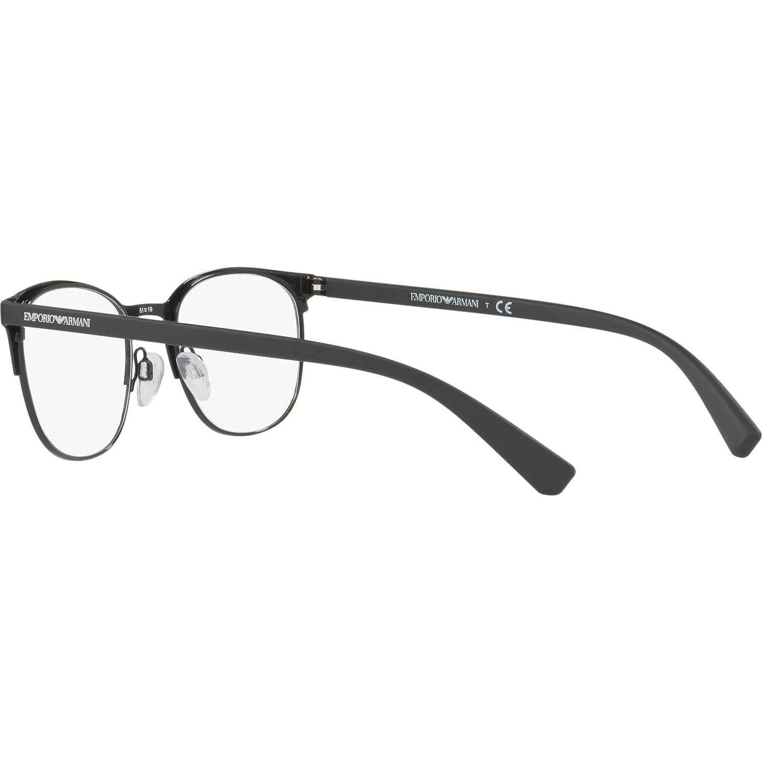 Gafas de sol ovaladas Emporio Armani EA1059, negro mate 53 mm