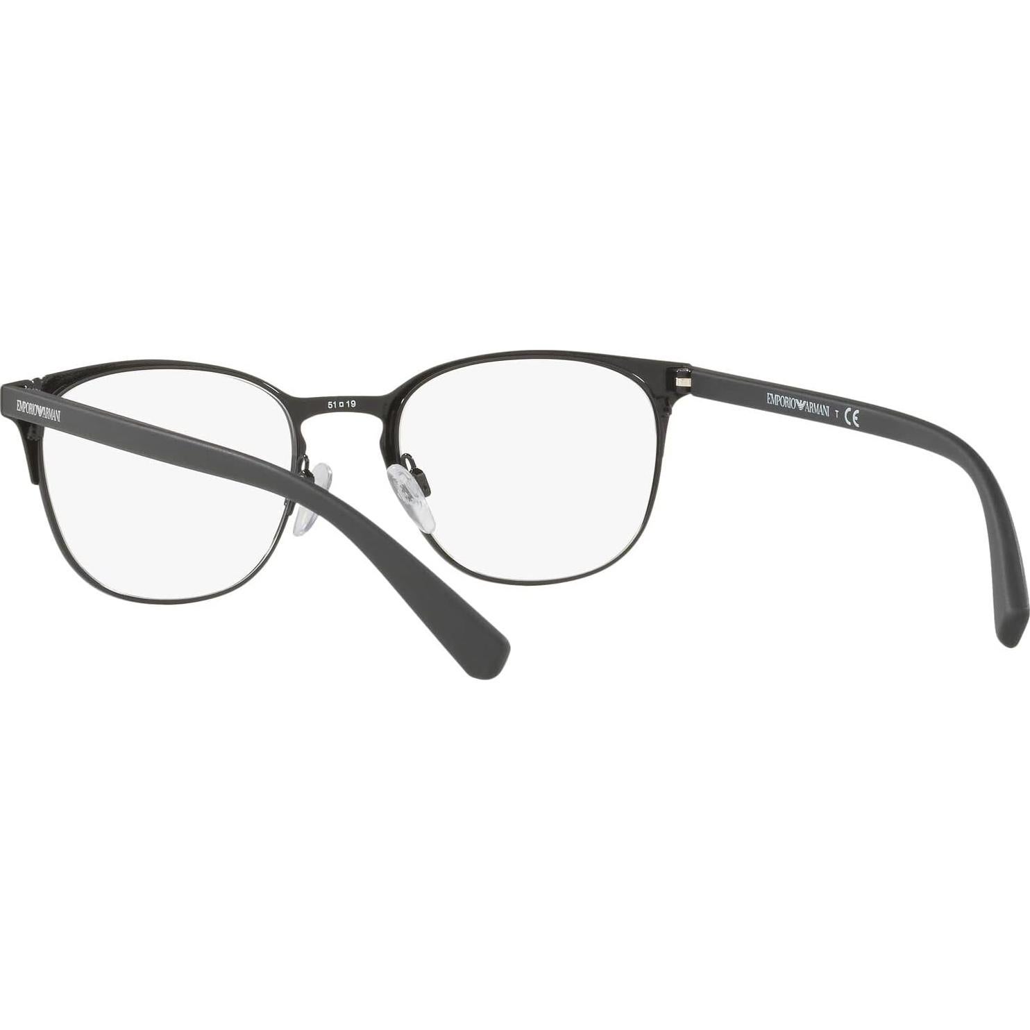 Gafas de sol ovaladas Emporio Armani EA1059, negro mate 53 mm