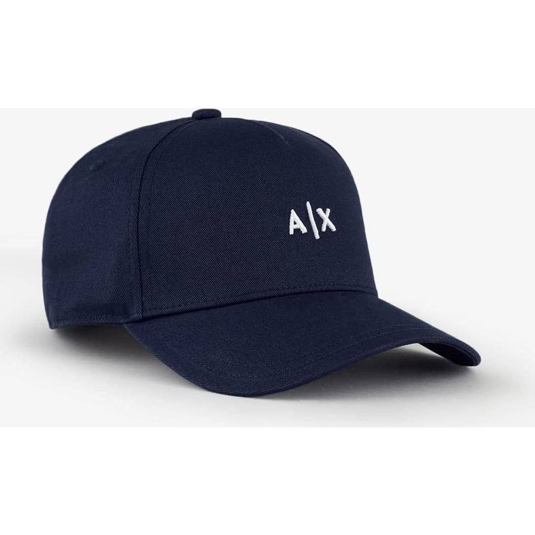 Gorra de béisbol Armani Exchange azul marino unisex