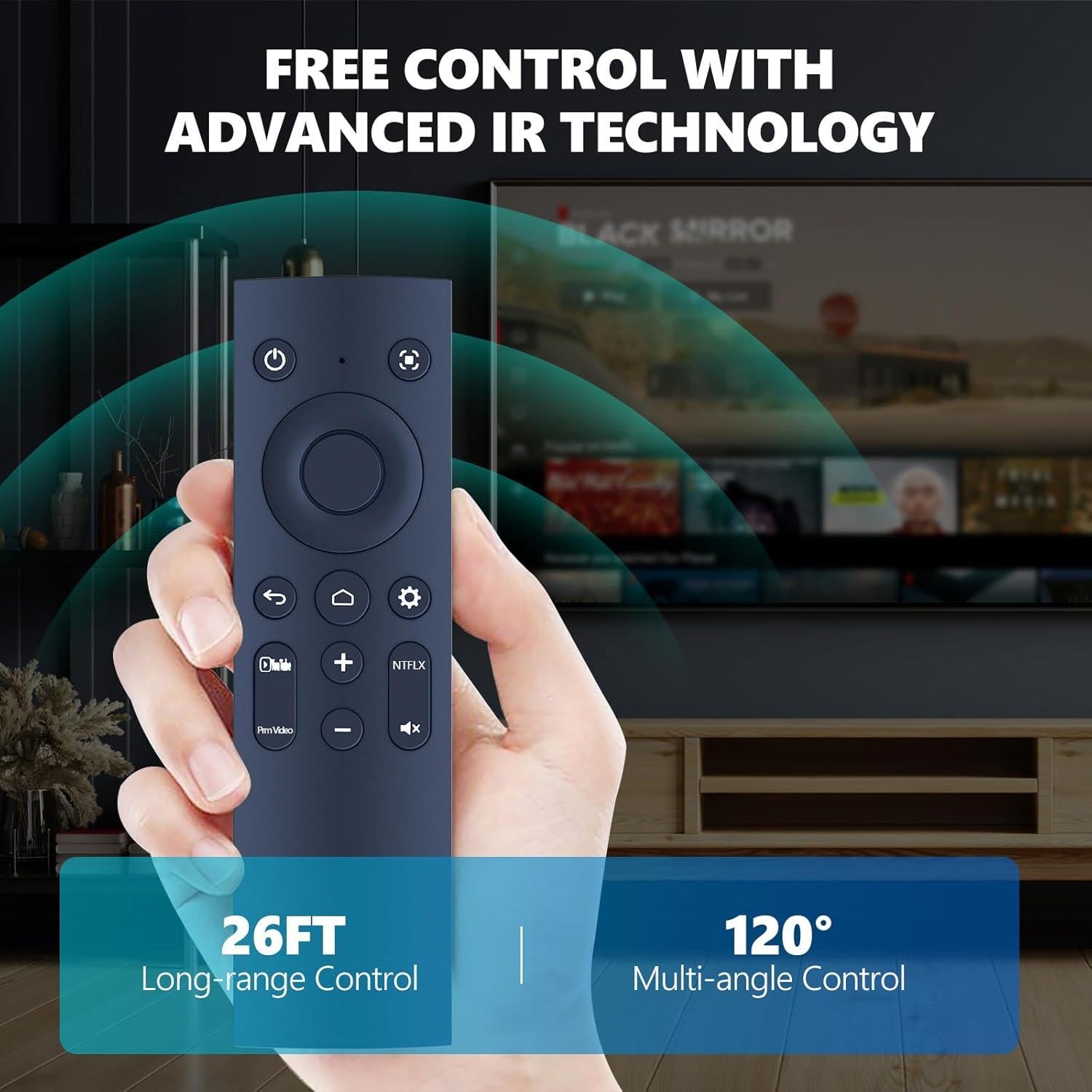 Control Remoto PZL para Proyector Anker D0442X D2342 D2351