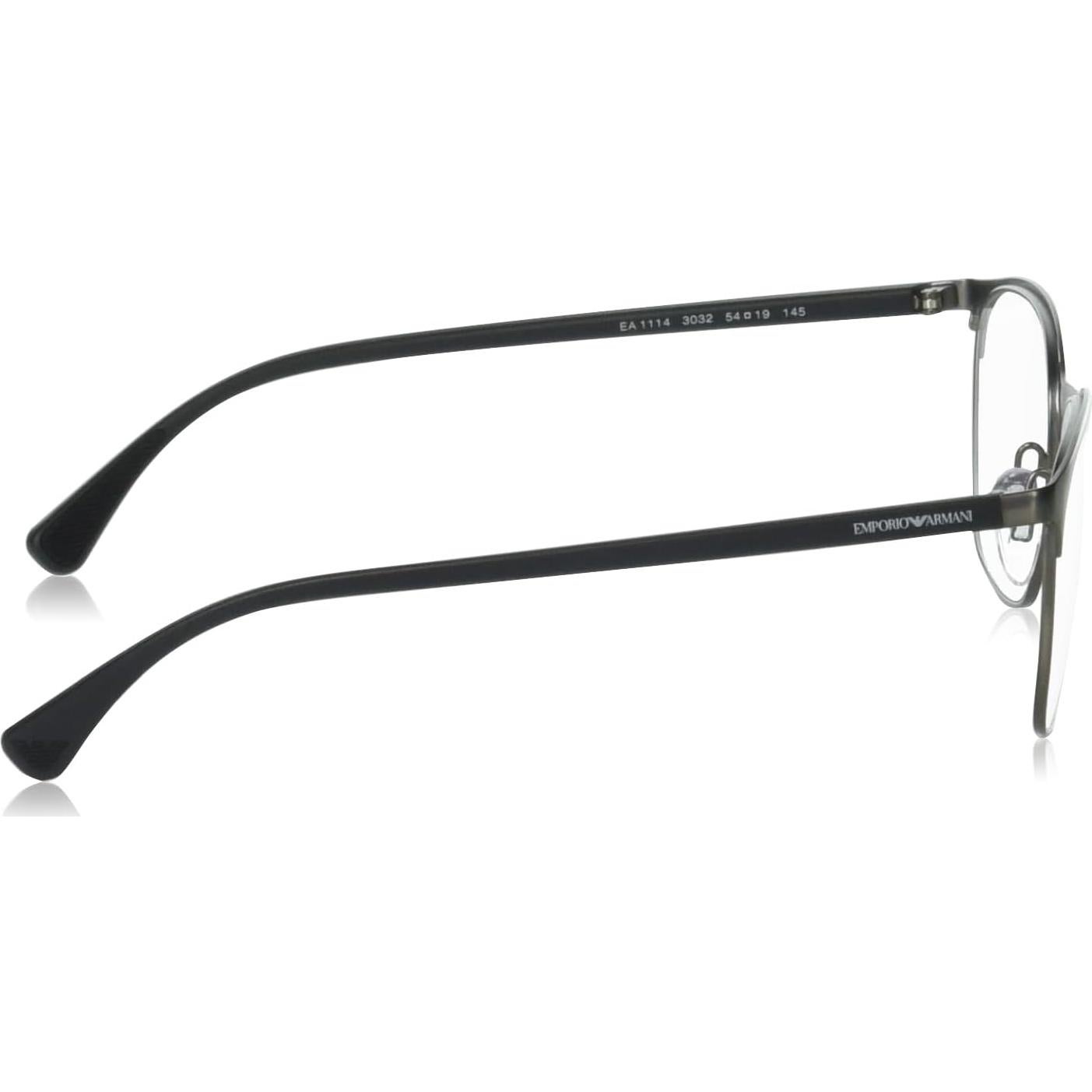 Gafas de sol ovaladas Emporio Armani EA1114 Gunmetal 54mm