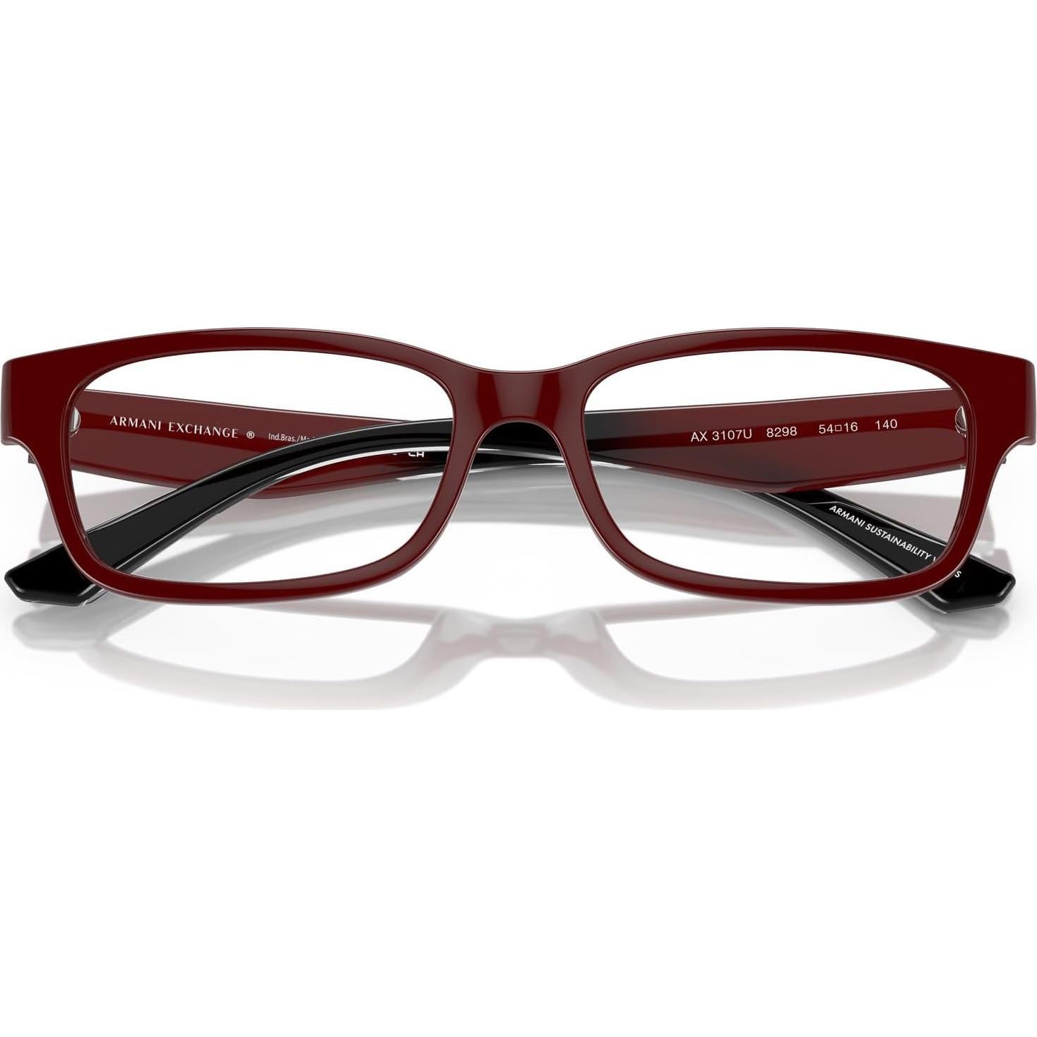 Gafas de Prescripción Armani Exchange AX3107U Burdeos 54mm