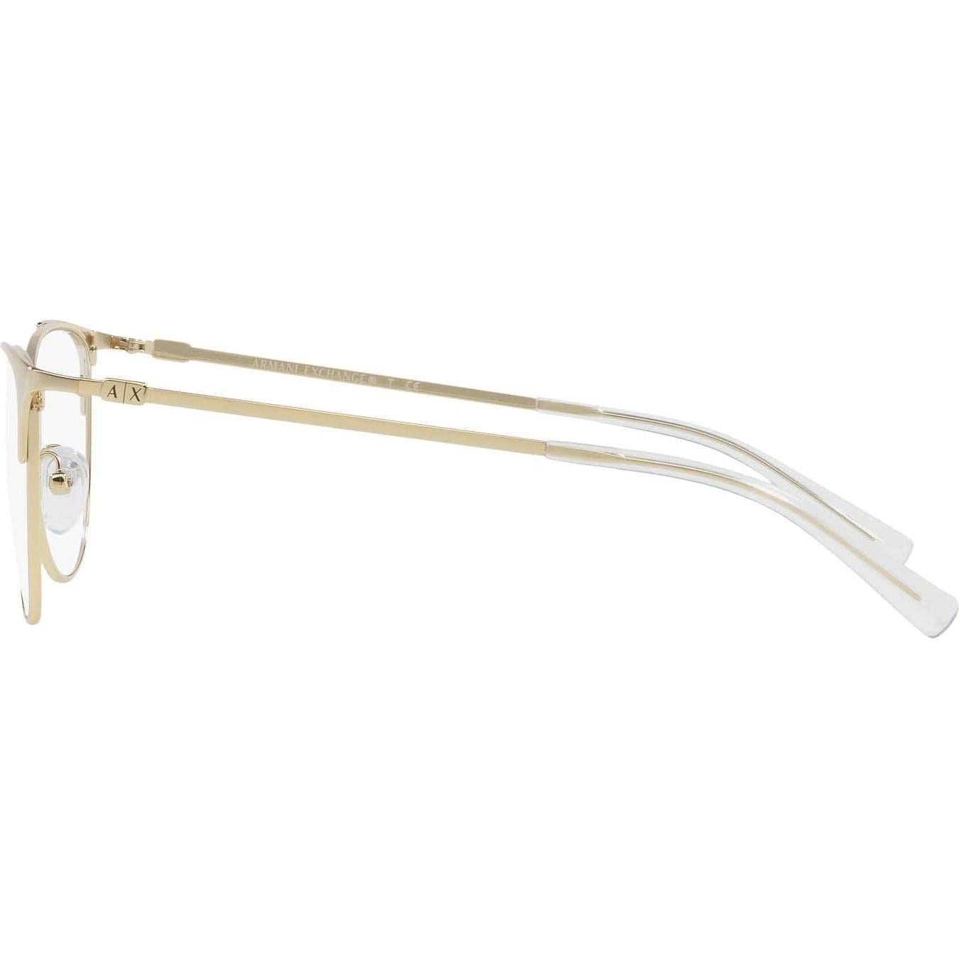 Gafas de Prescripción Armani Exchange AX1034 Cat Eye Oro