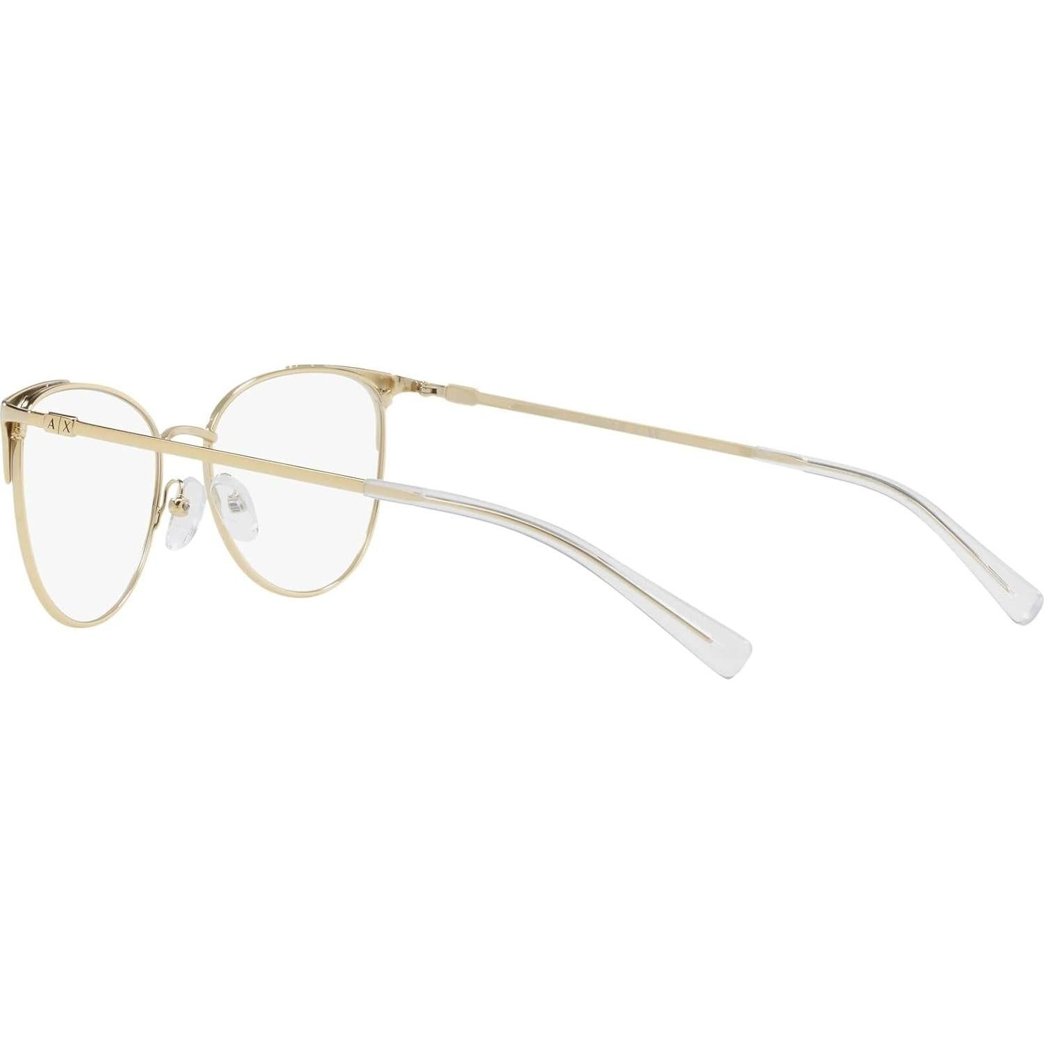 Gafas de Prescripción Armani Exchange AX1034 Cat Eye Oro