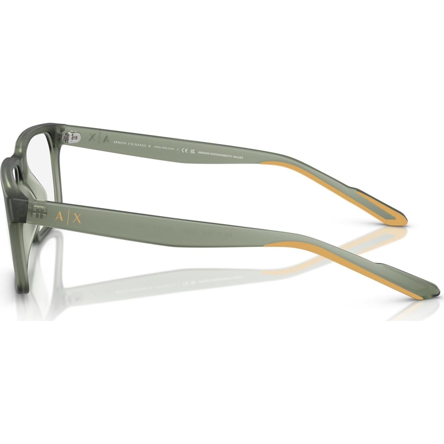Gafas de Prescripción Armani Exchange AX3118U Verde Opal