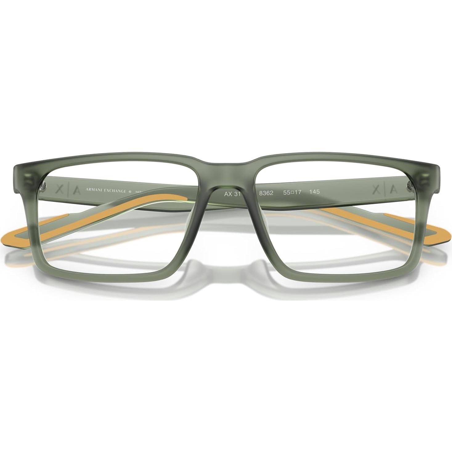 Gafas de Prescripción Armani Exchange AX3118U Verde Opal