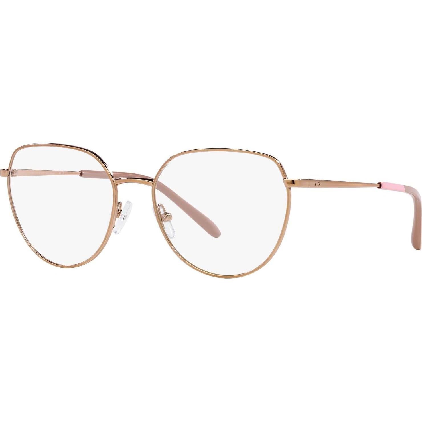 Gafas de Prescripción Armani Exchange AX1056 Oro Rosa 54mm