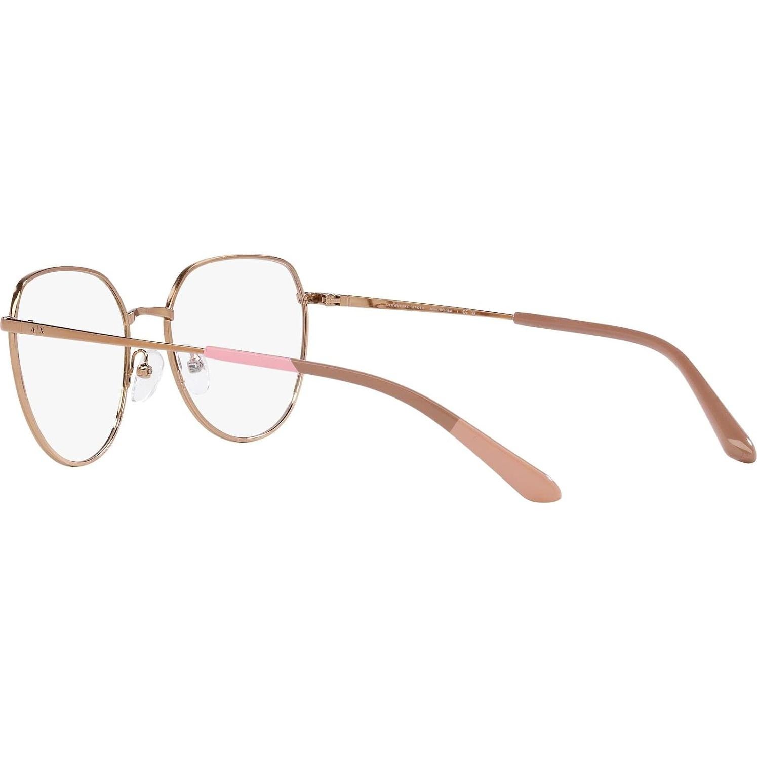 Gafas de Prescripción Armani Exchange AX1056 Oro Rosa 54mm