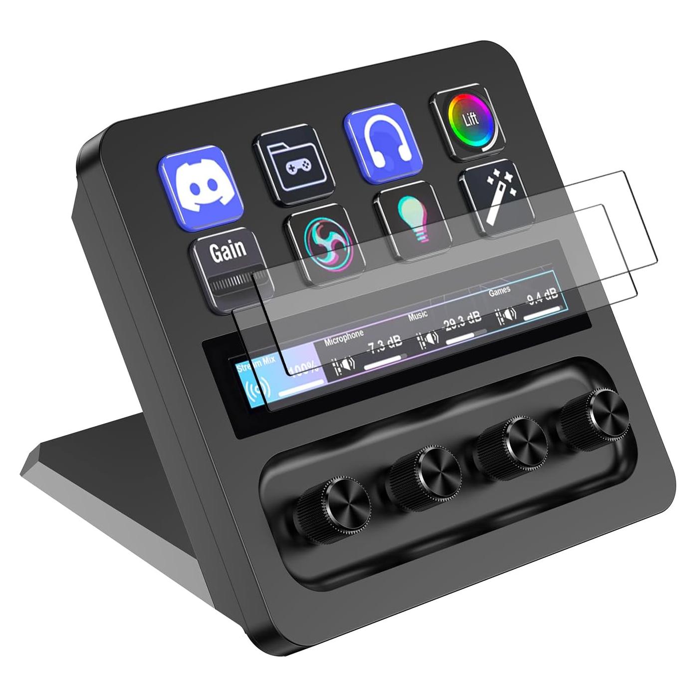 Protector de Pantalla Vidrio Templado Vivelancia para Elgato Stream Deck +
