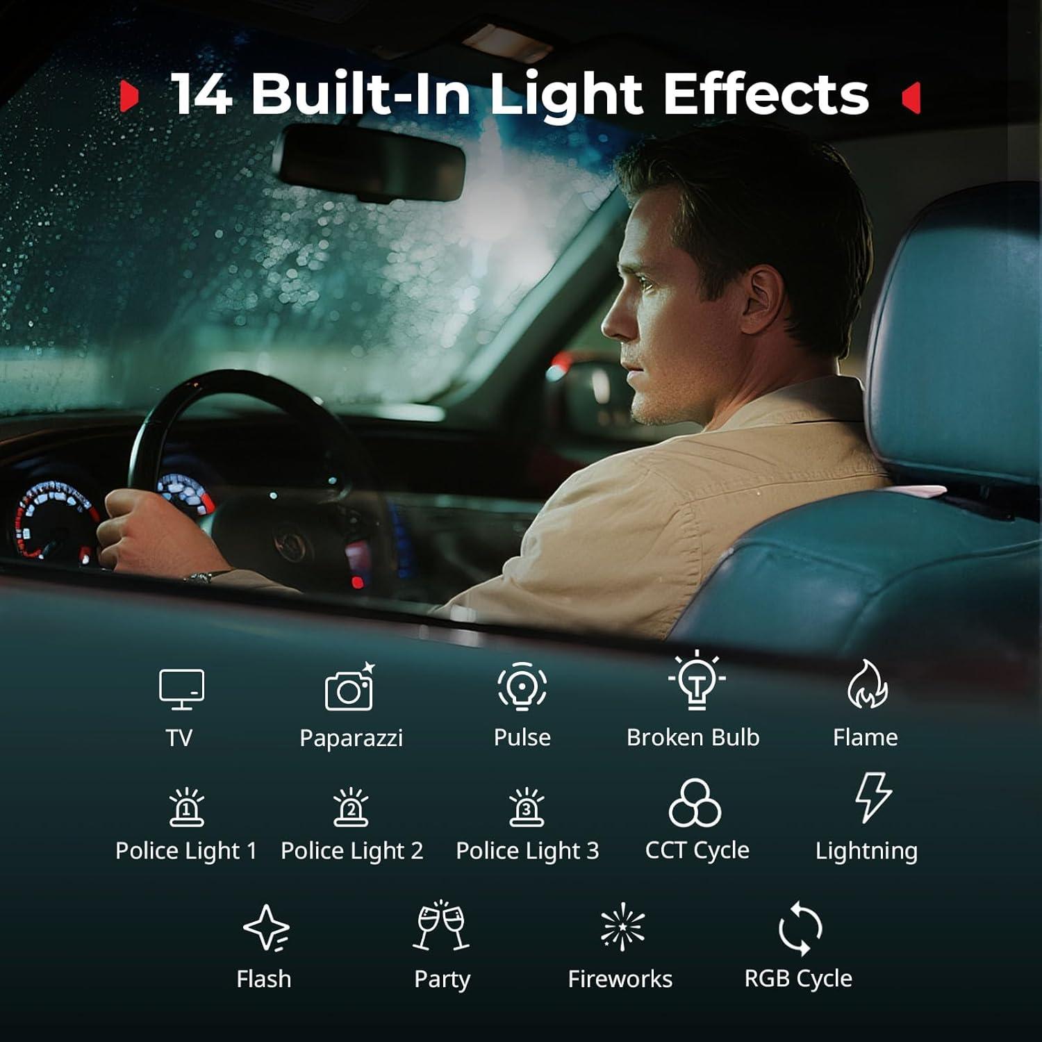 Luz de Video LED RGB SmallRig RM 40C 4800mAh Pantalla LCD