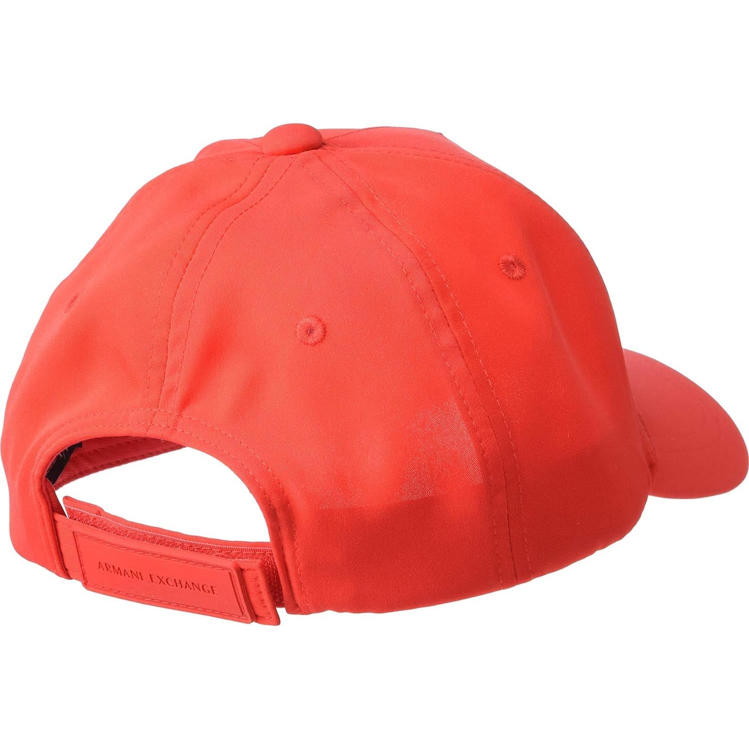 Gorra de béisbol Armani Exchange Roja con Logo 3D