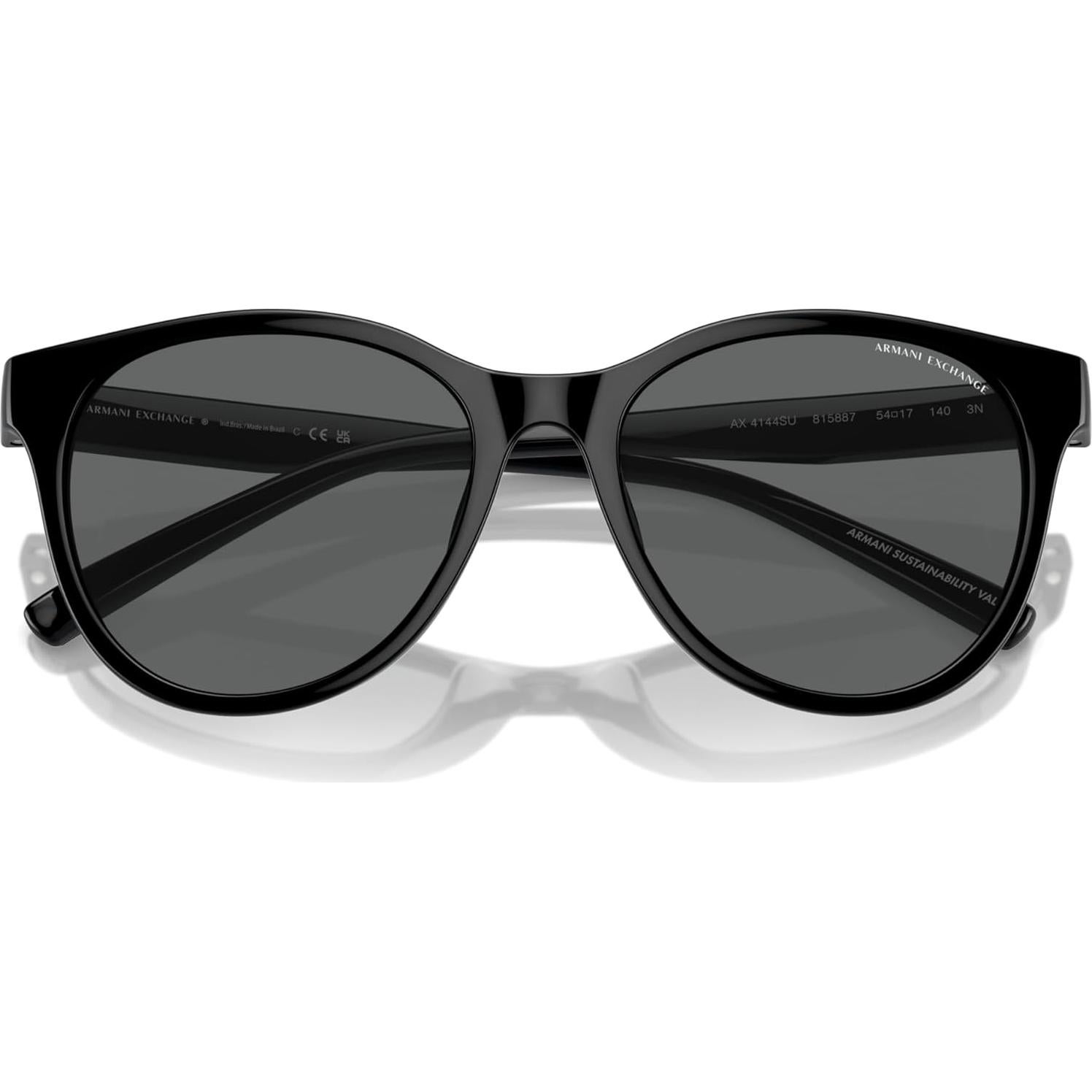 Gafas de sol Armani Exchange Mujer 54mm Negro Brillante