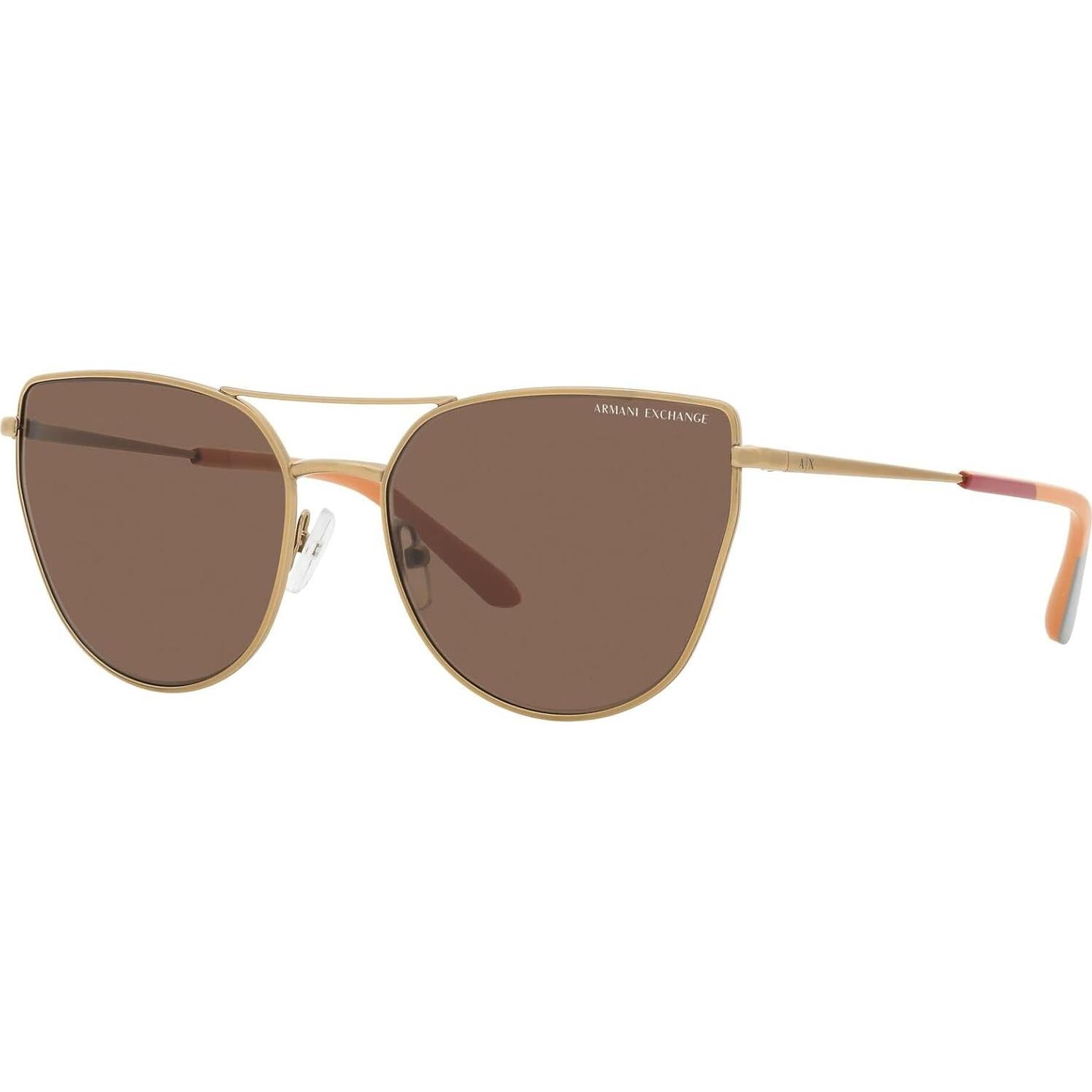 Gafas de sol Cat Eye Armani Exchange AX2045S Oro 56mm