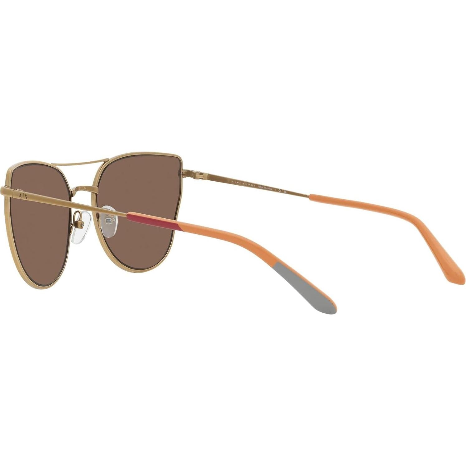 Gafas de sol Cat Eye Armani Exchange AX2045S Oro 56mm