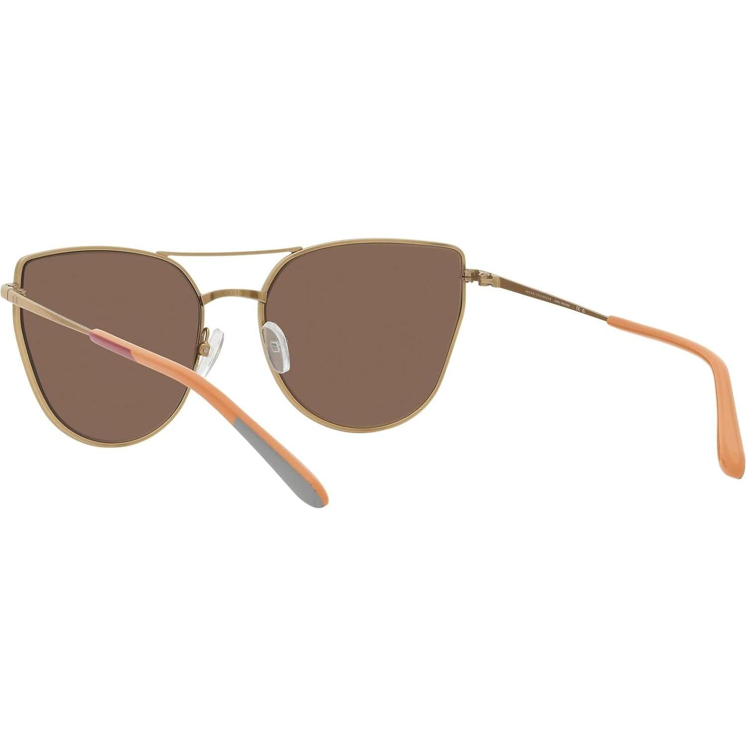 Gafas de sol Cat Eye Armani Exchange AX2045S Oro 56mm