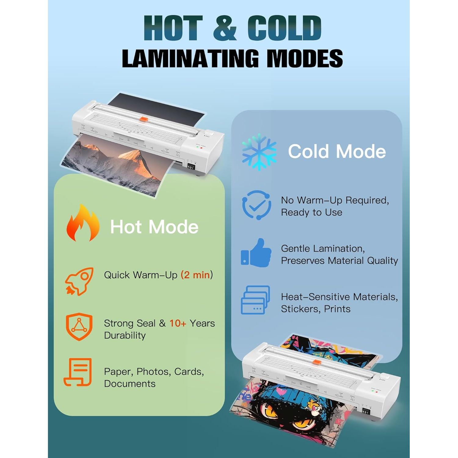 Máquina de Laminado OidoZac SL392 33 cm 10 en 1 con Cortador