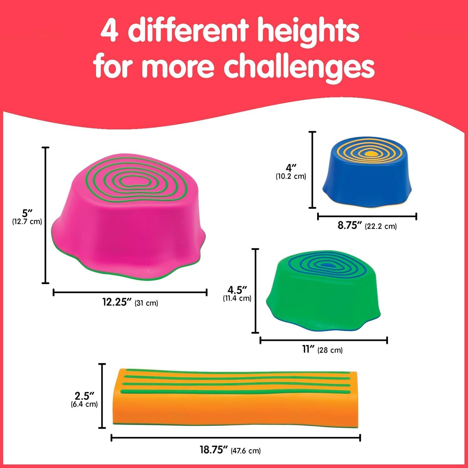 Curso de Obstáculos para Niños Edx Education - 6 Piezas